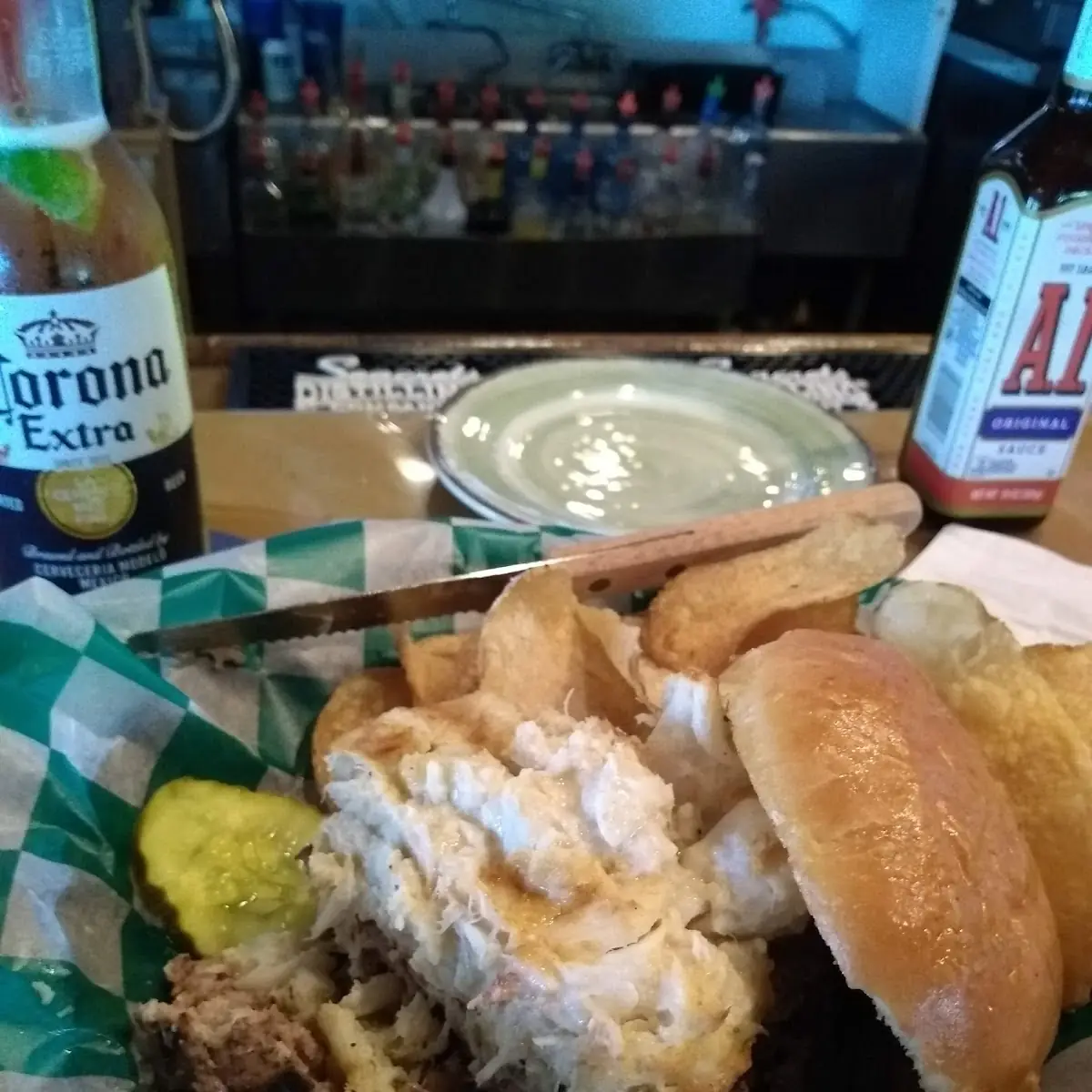 Surf and Turf Burger