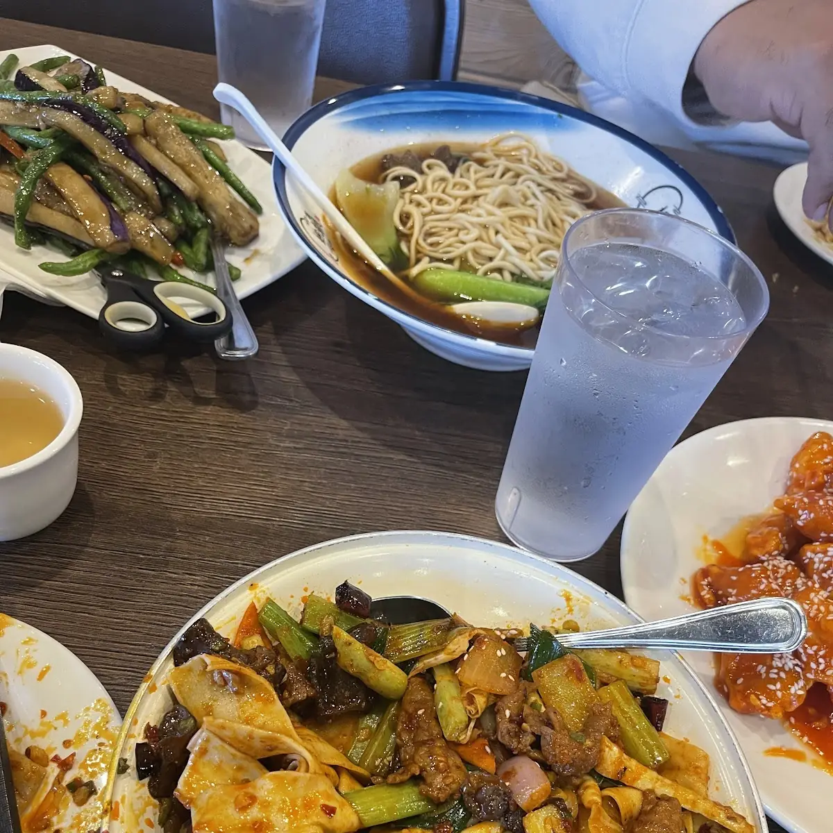 String Beans and Egg Plant