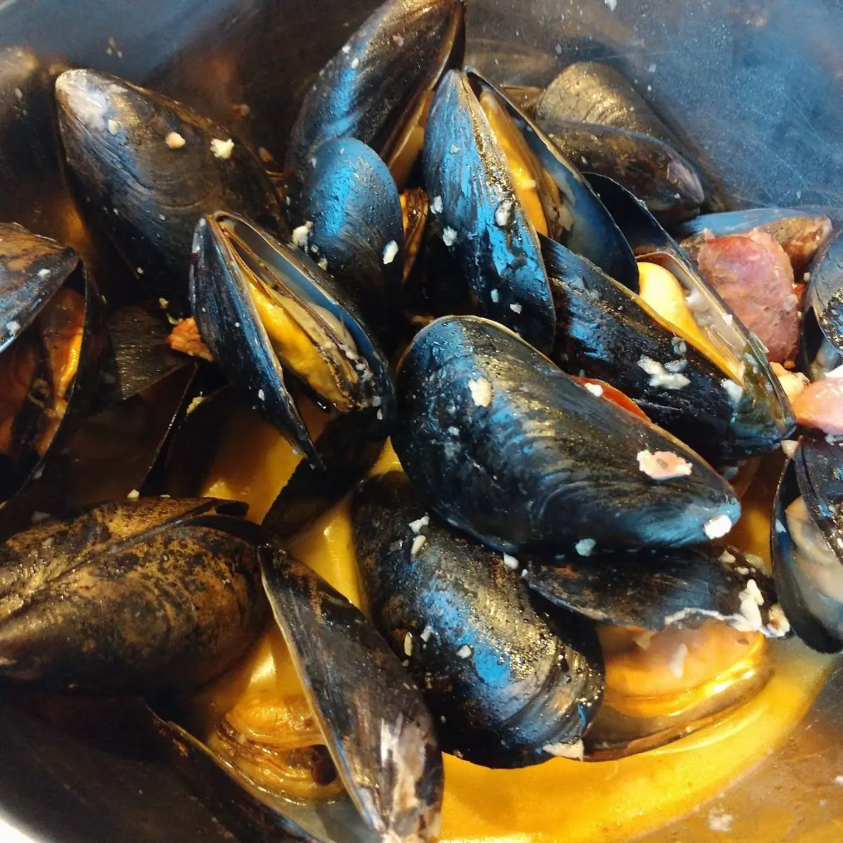 Baked Mussels