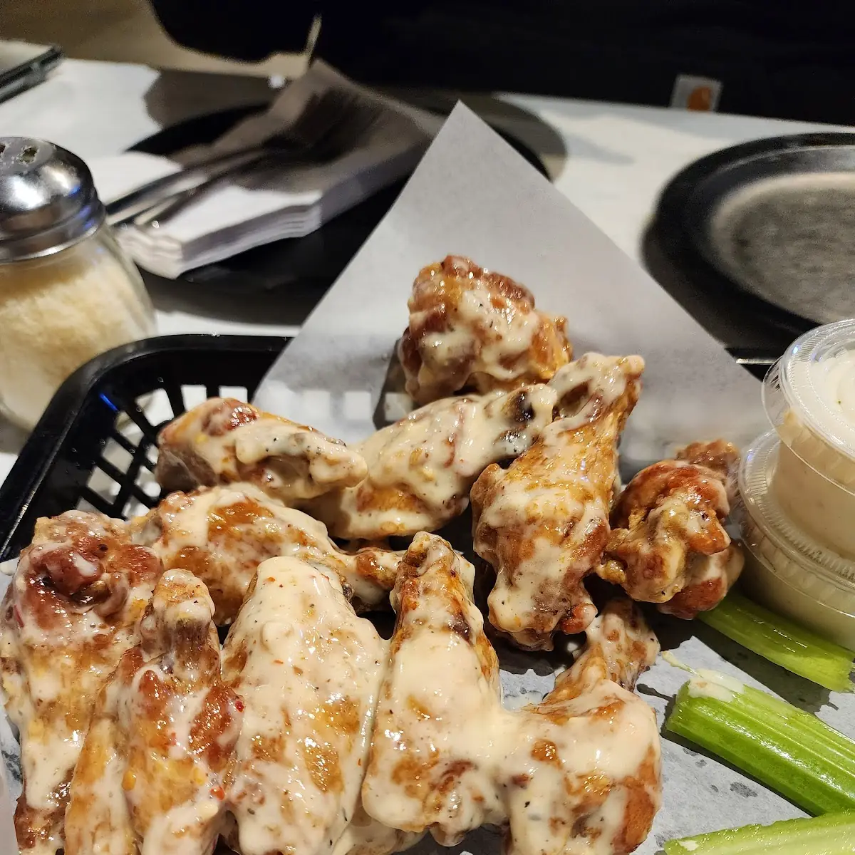 Garlic Parmesan Wings