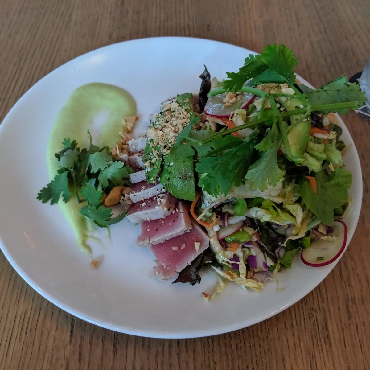 Seared Ginger Tuna Salad
