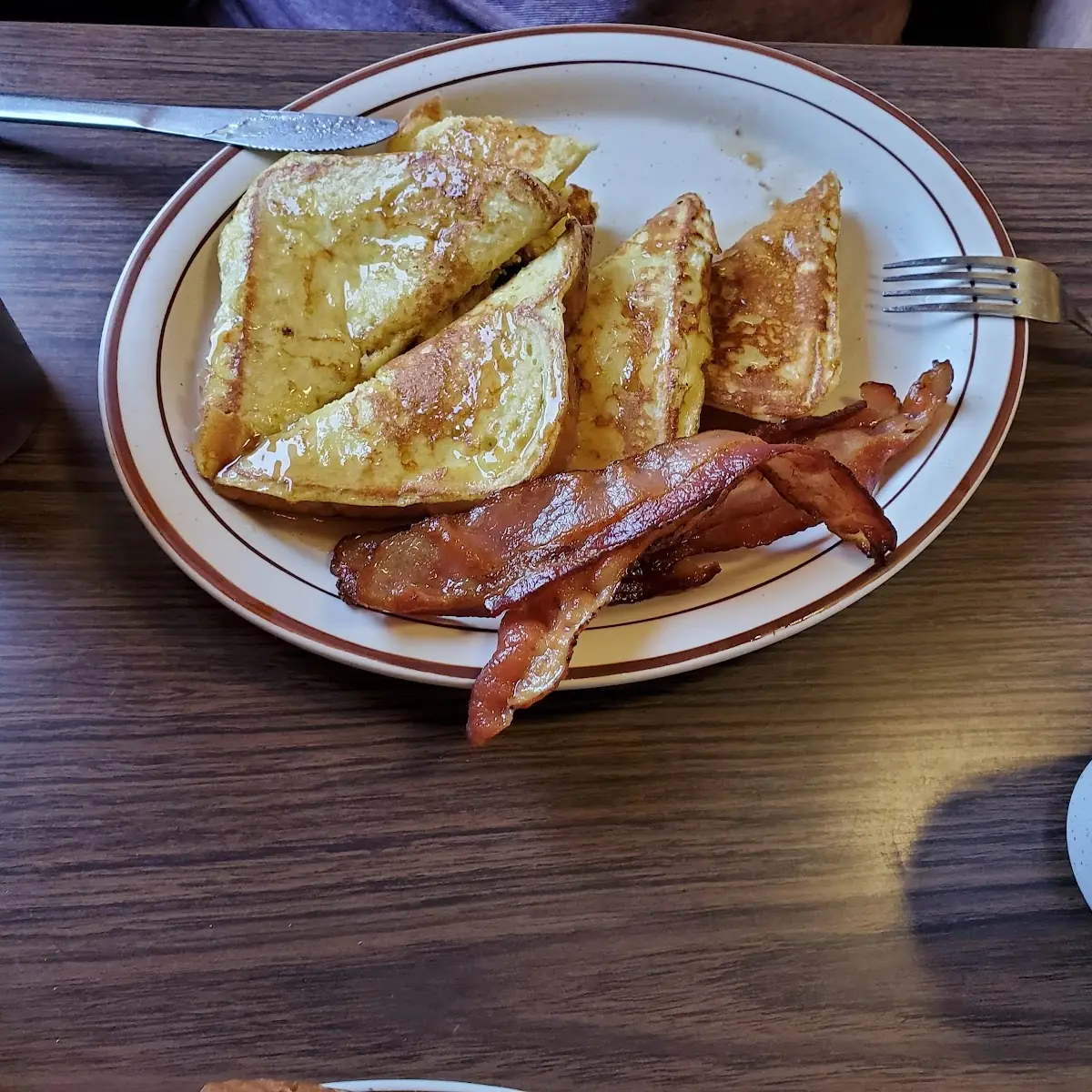 French Toast with Bacon