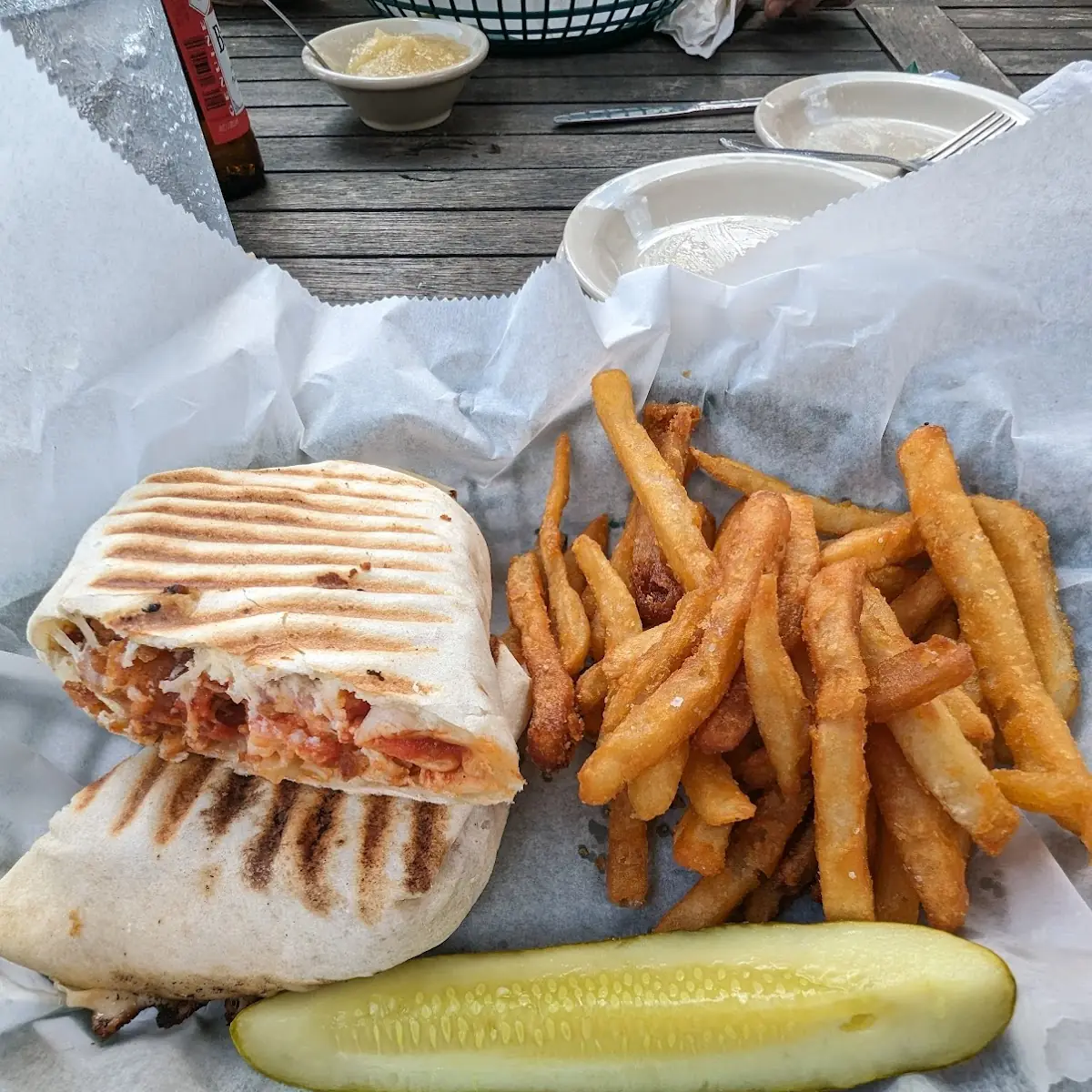 Chicken Parmesan Wrap