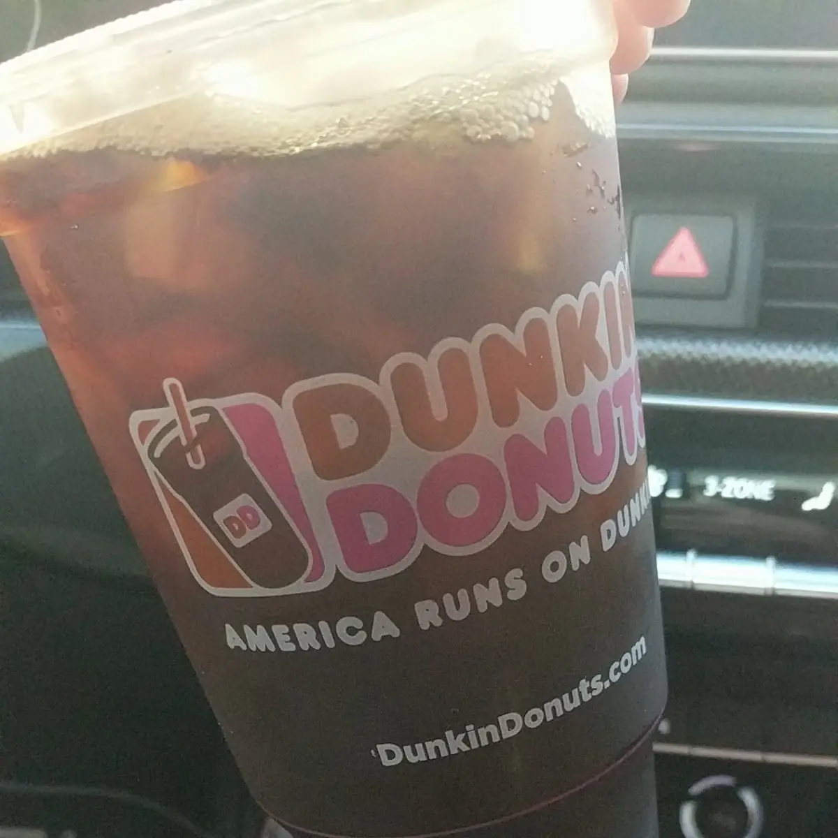 Large Dark Roast Ice Coffee