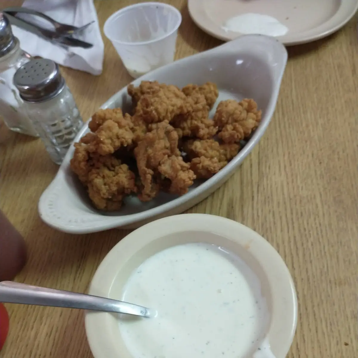 Gator Bites and Ranch Dipping Sauce
