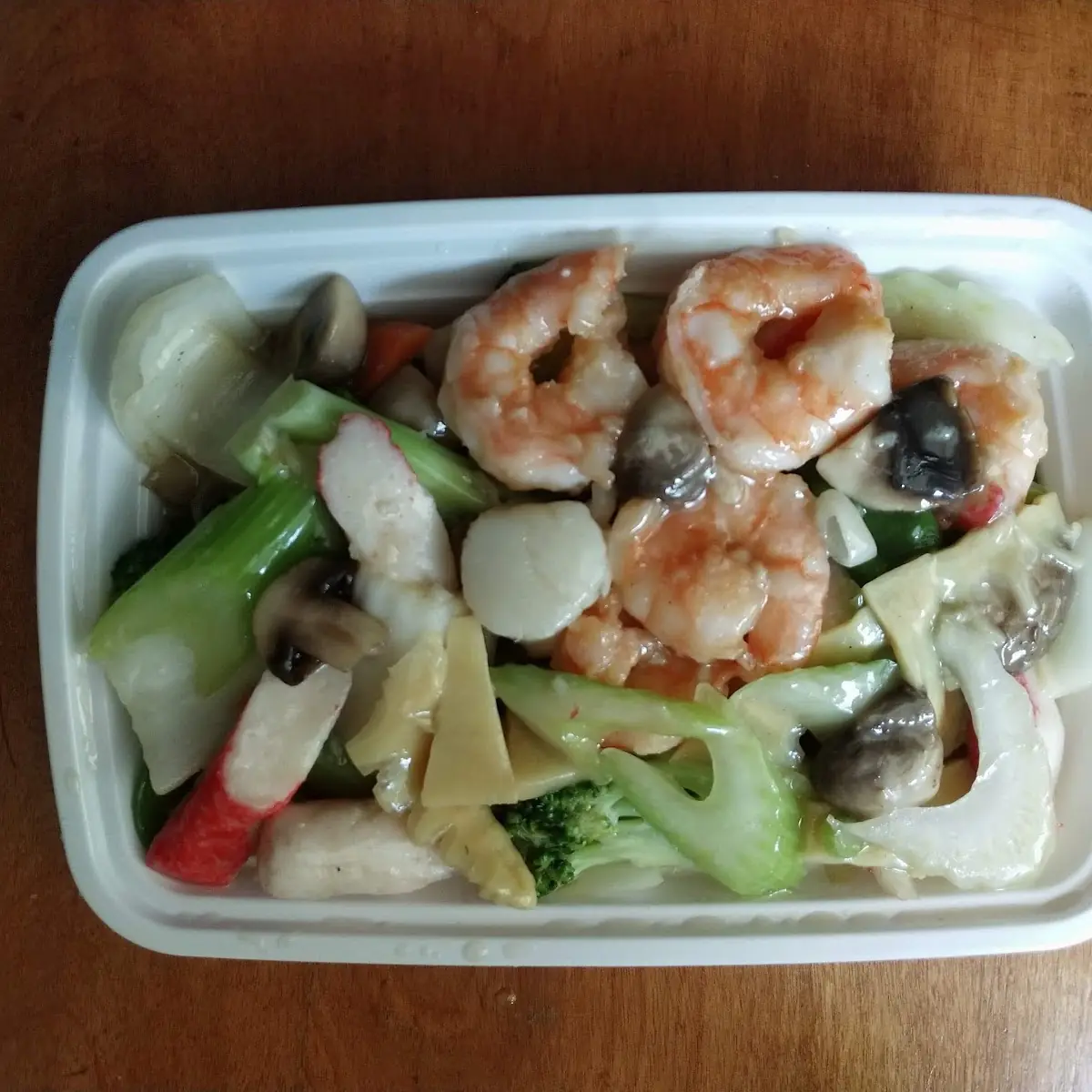 Shrimp w Mixed Vegetables