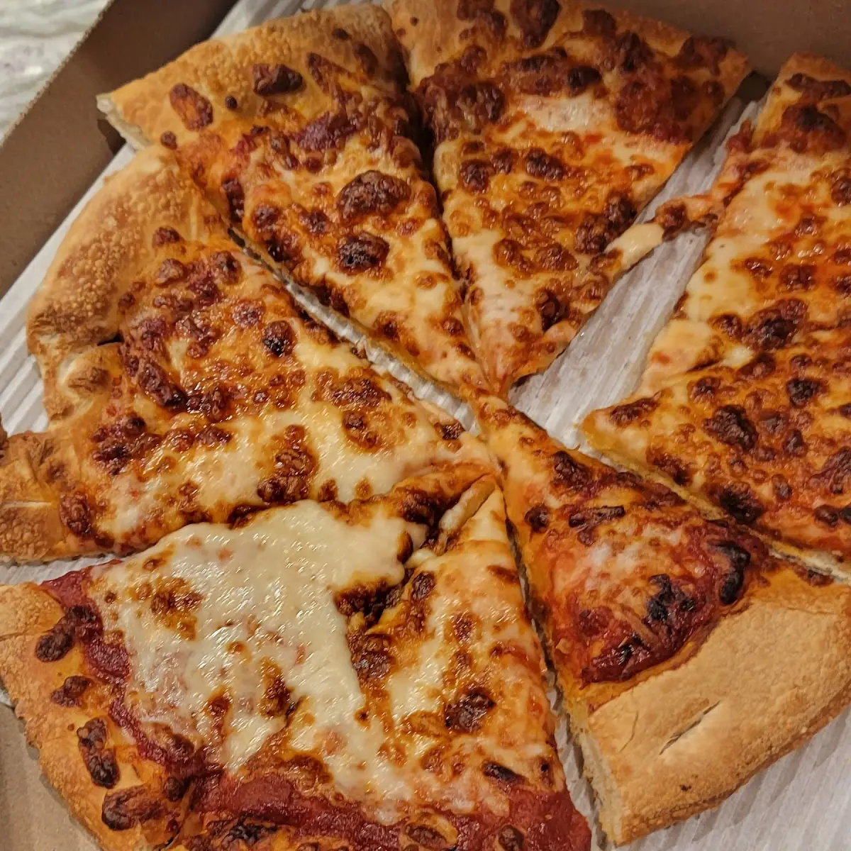 Burnt Cheese Pizza