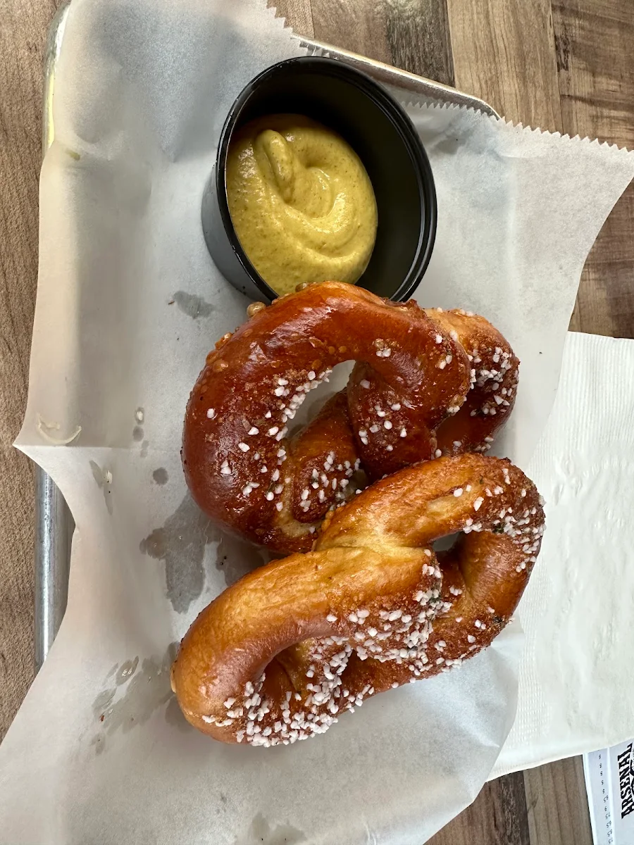 Soft Pretzels With