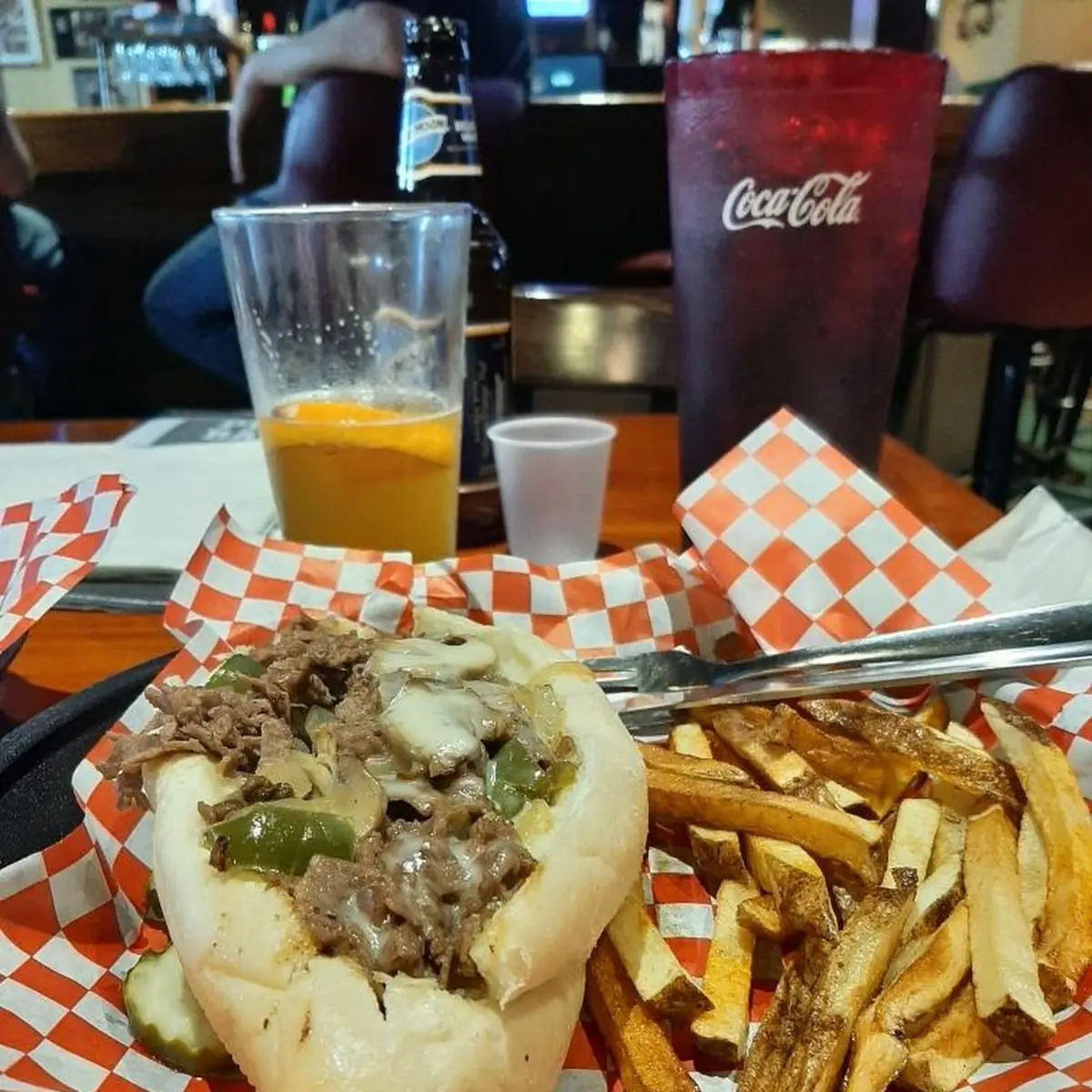 Philly Cheese Steak Sandwich
