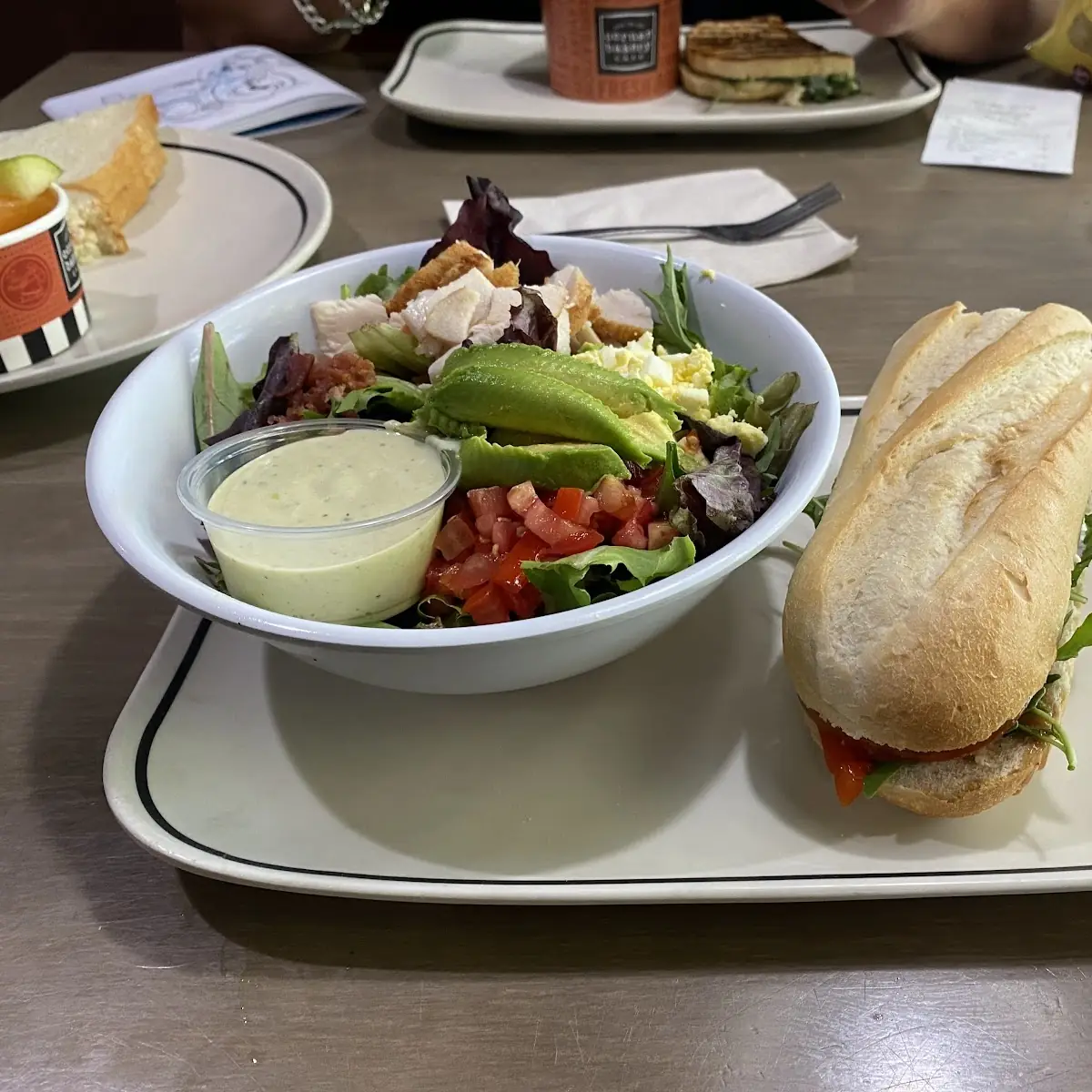 Tomato and Mozzarella Sandwich