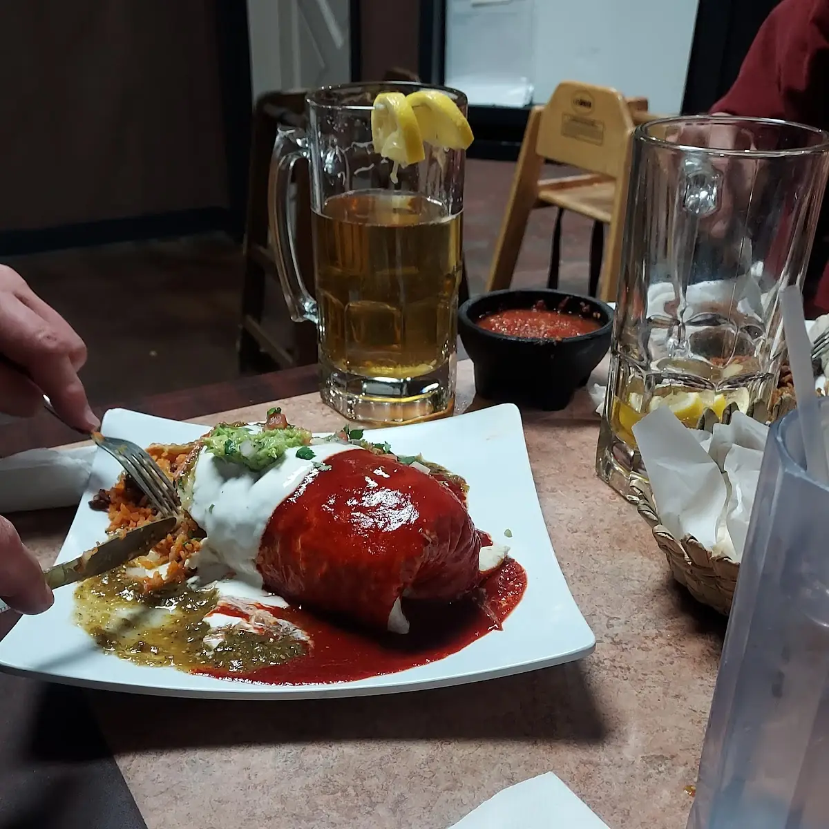 Carne Asada Burrito
