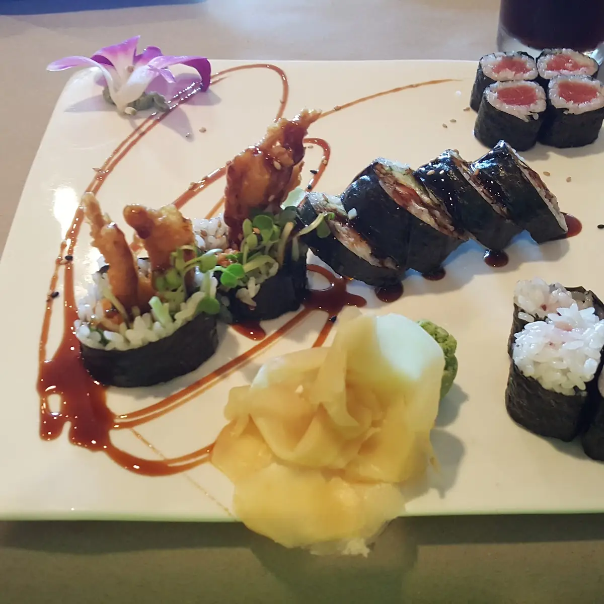 Tekka Maki and Spider Roll
