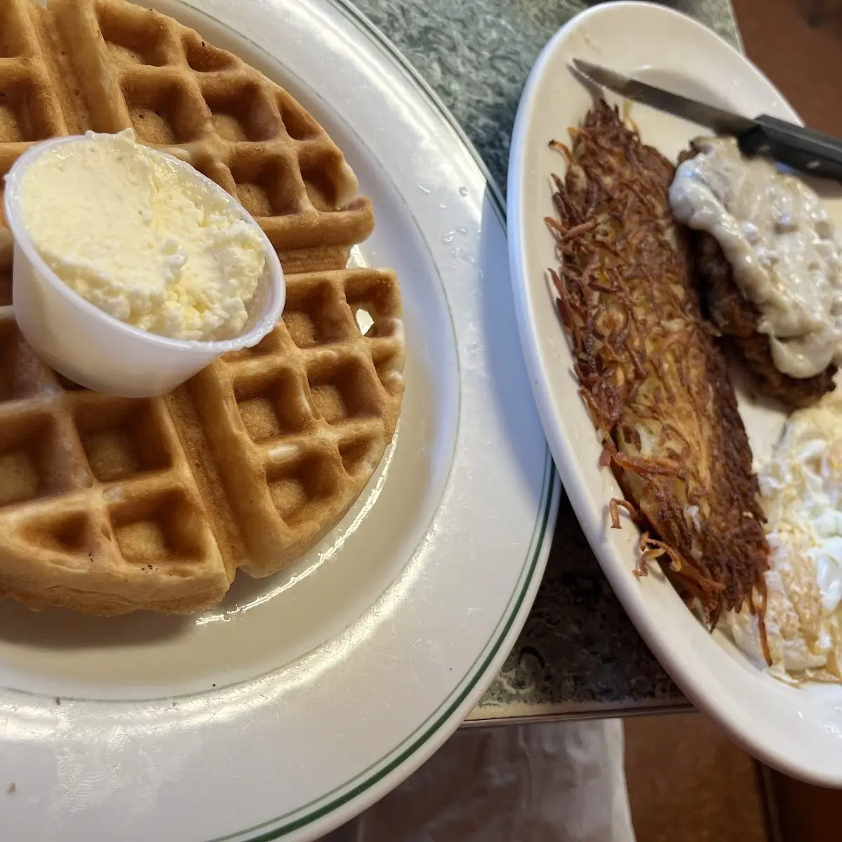 Chicken and Waffles