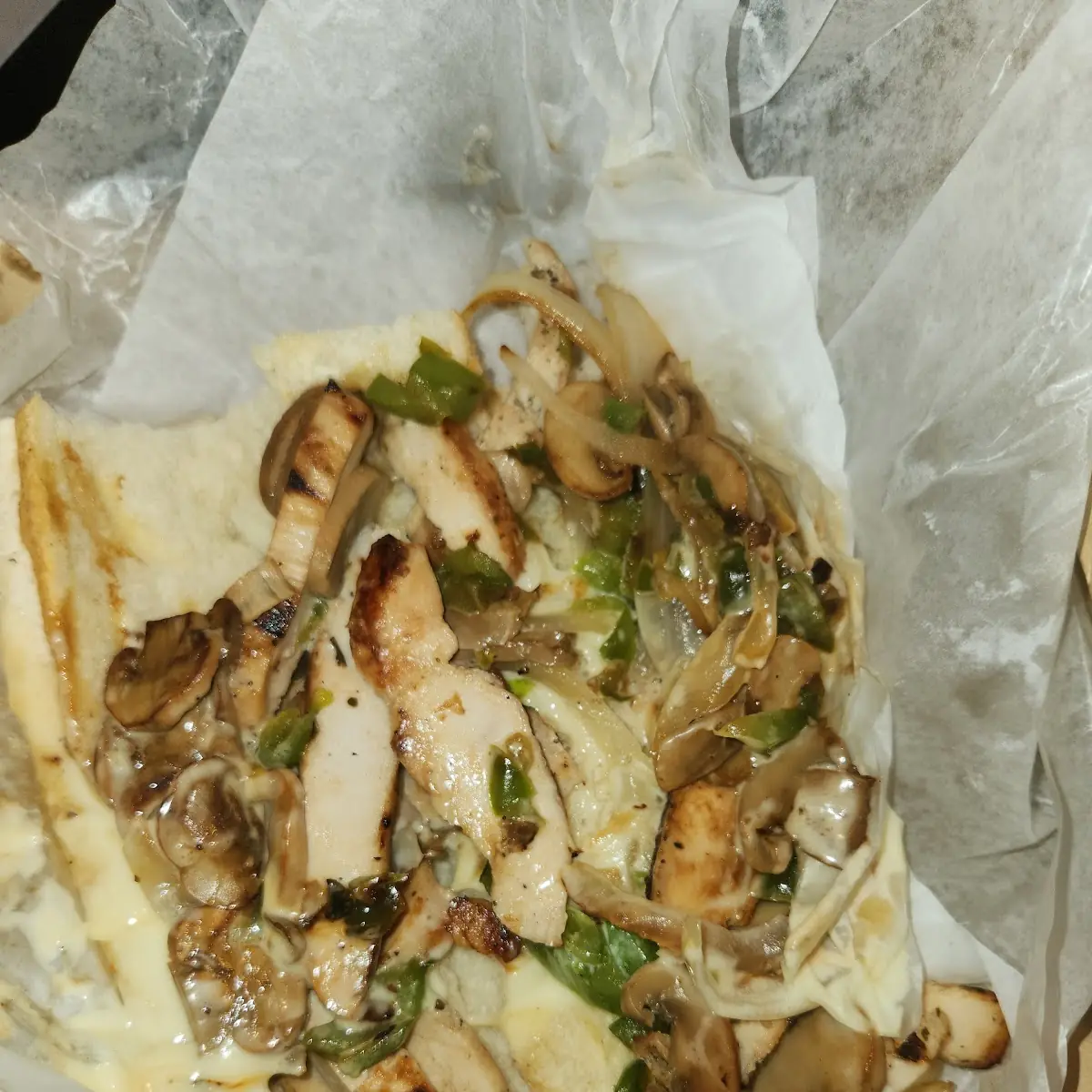 Chicken Philly Cheese Steak Sandwiches