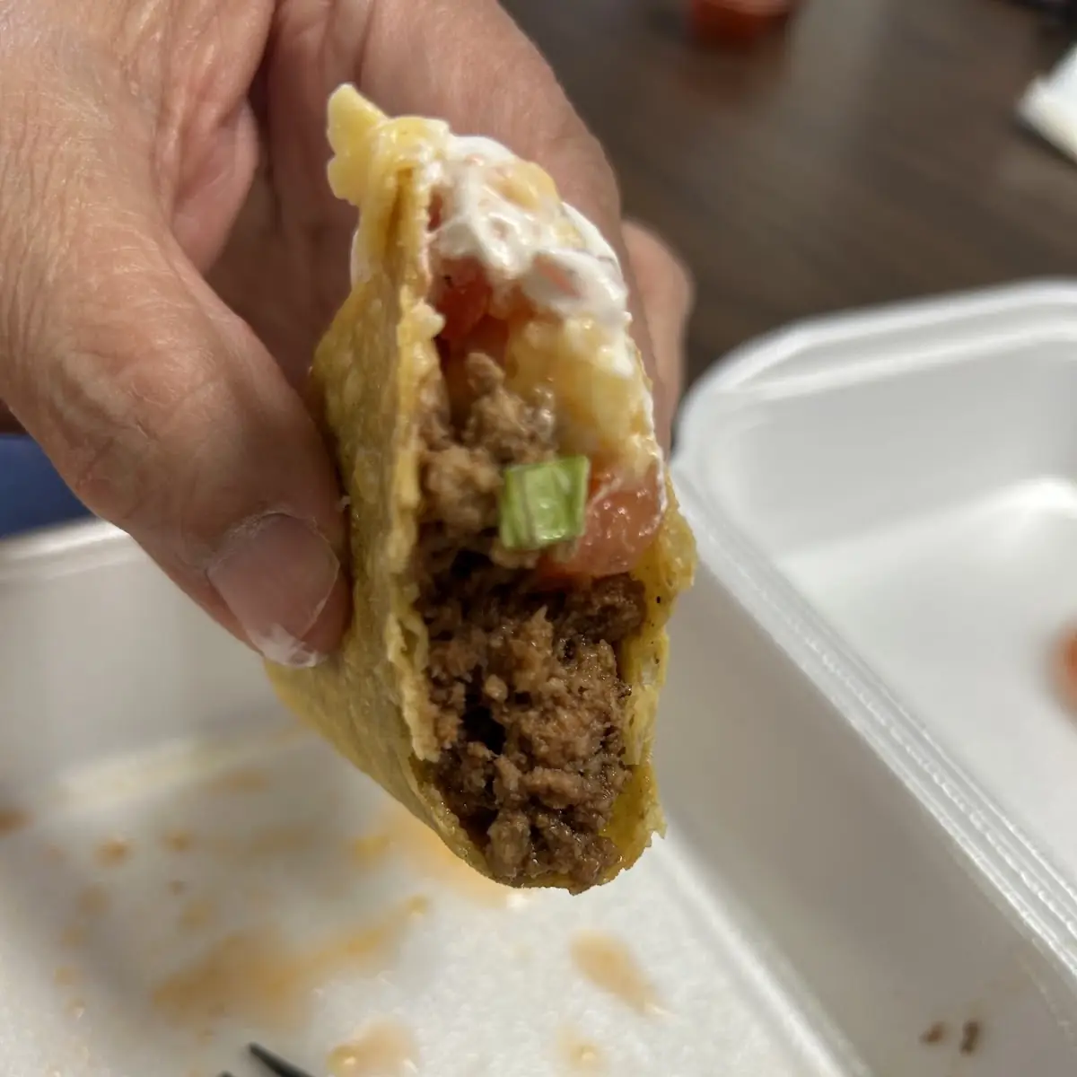 Beef Crispy Taco