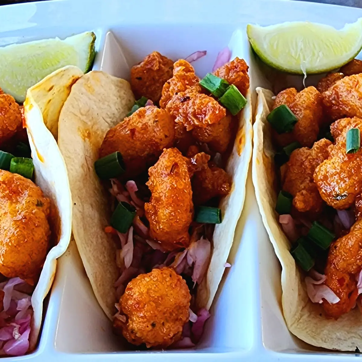 Boom Boom Shrimp Tacos