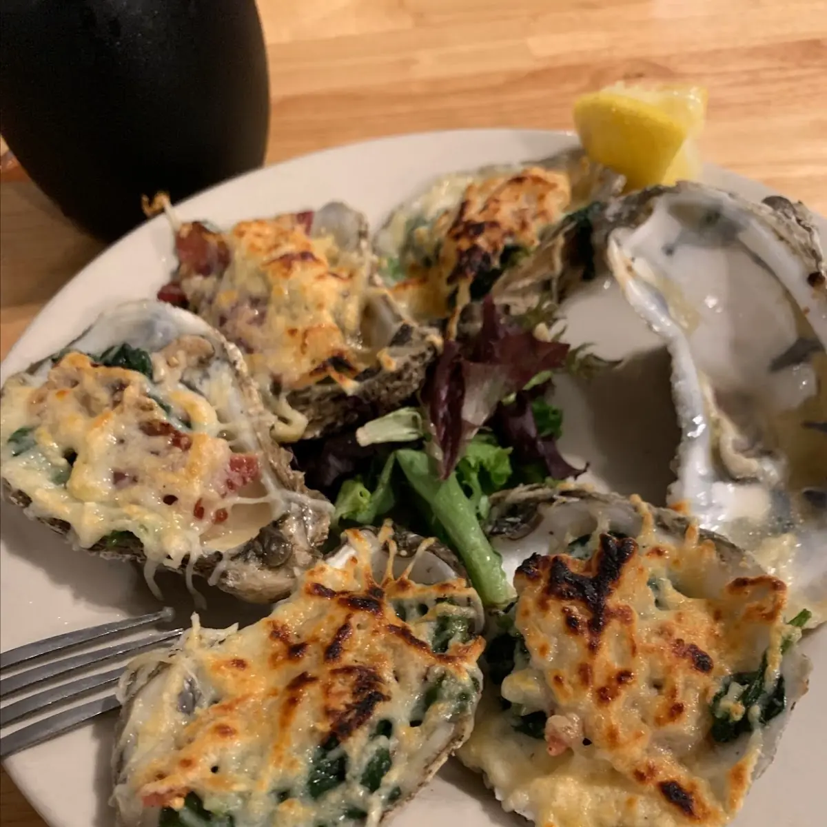 Oysters Rockefeller
