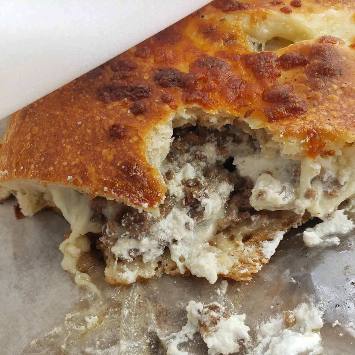 Steak and Cheese Calzone