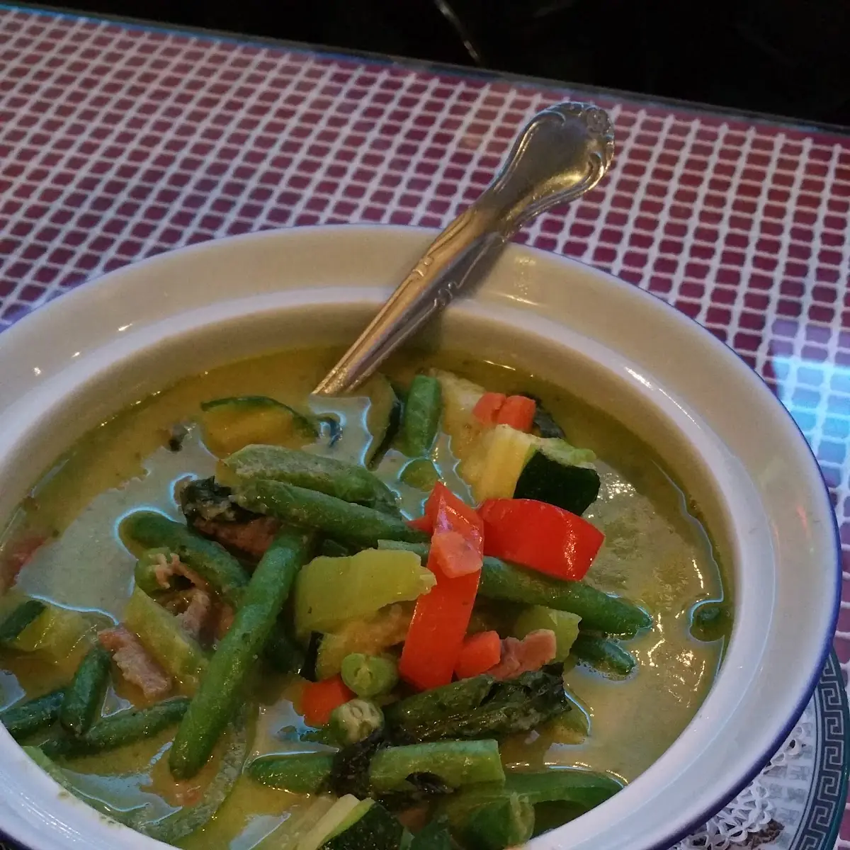 Vegetables with Green Curry