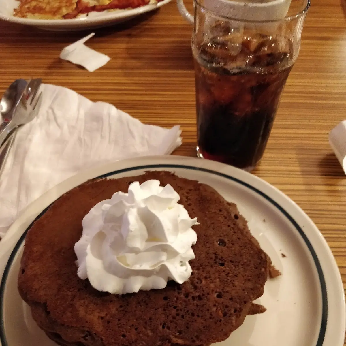 Jr Cupcake Pancake Combo