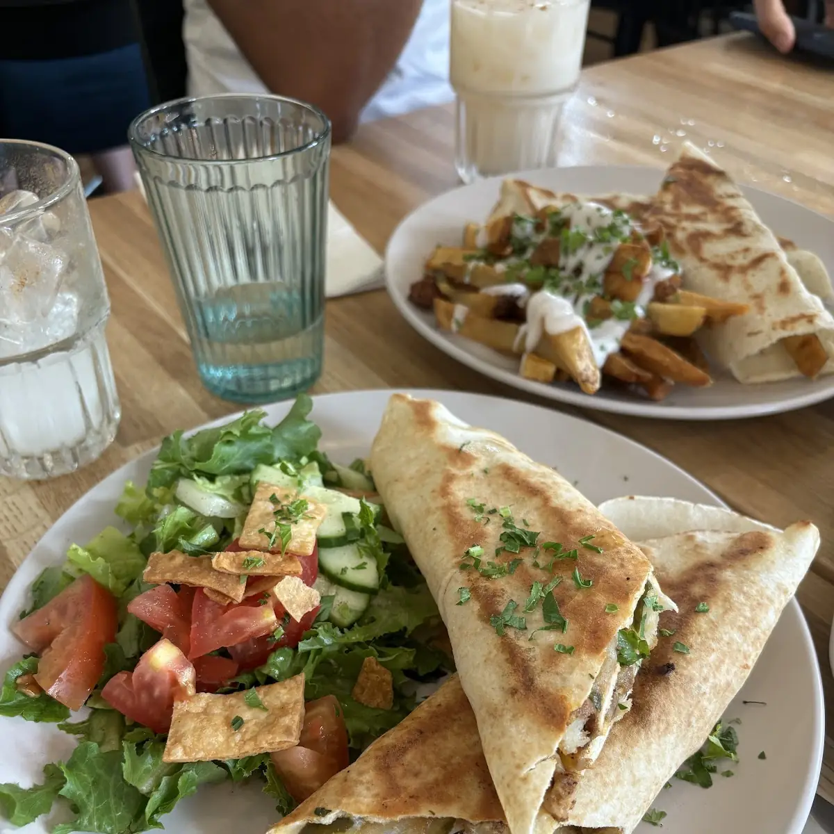 Chicken Wrap with Salad