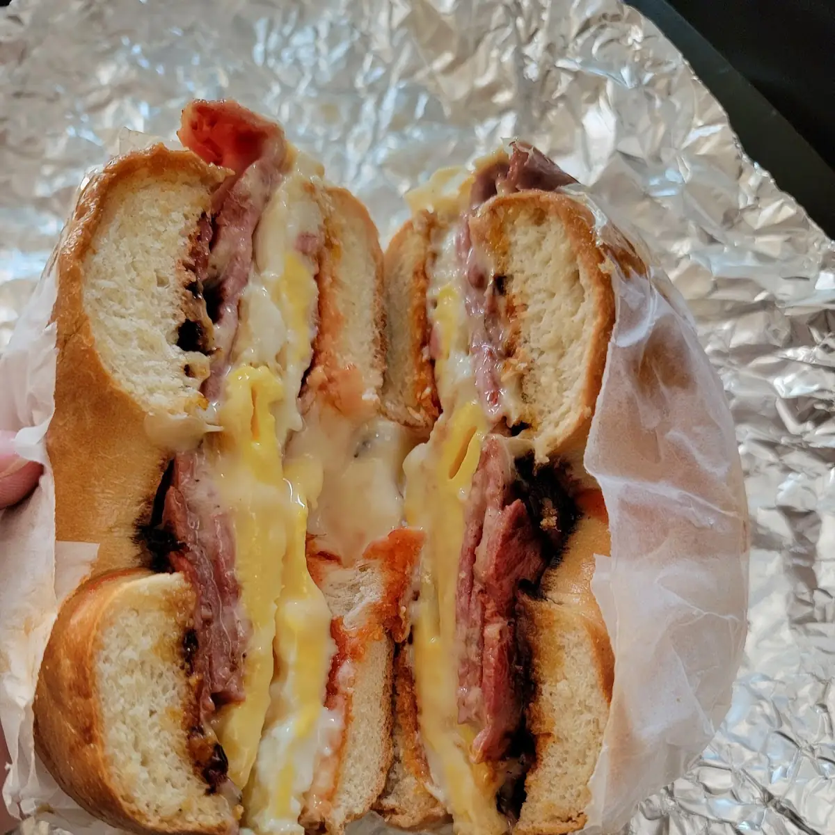 Ham and Cheese Hoagie