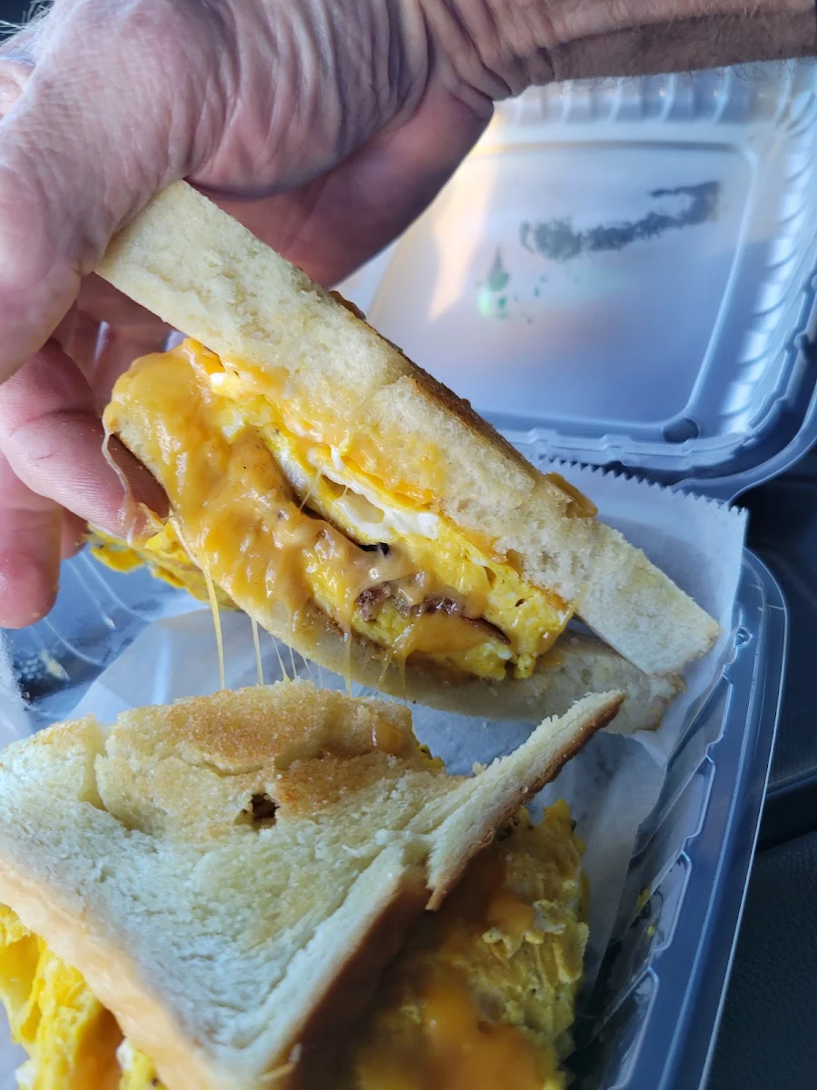 Bacon Egg and Cheese on White Bread