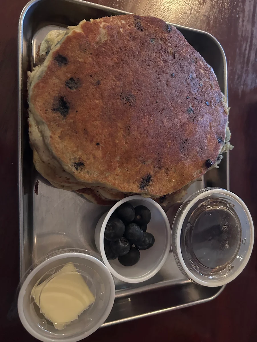 Gluten Free Blueberry Pancakes