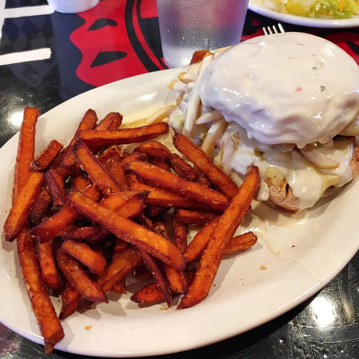 Cheese Fork Burger Sub Grilled Chicken
