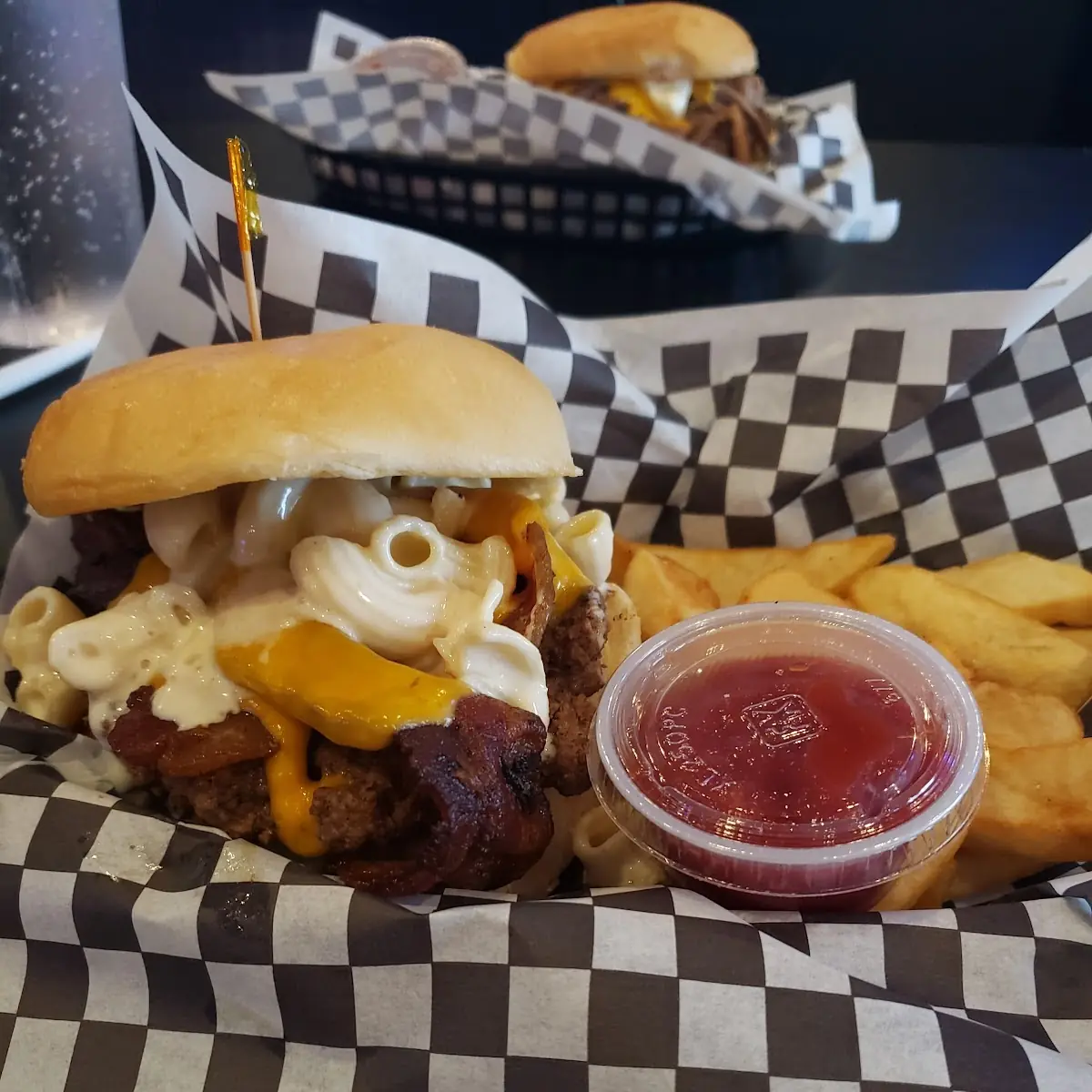 Mac and Cheese Burger