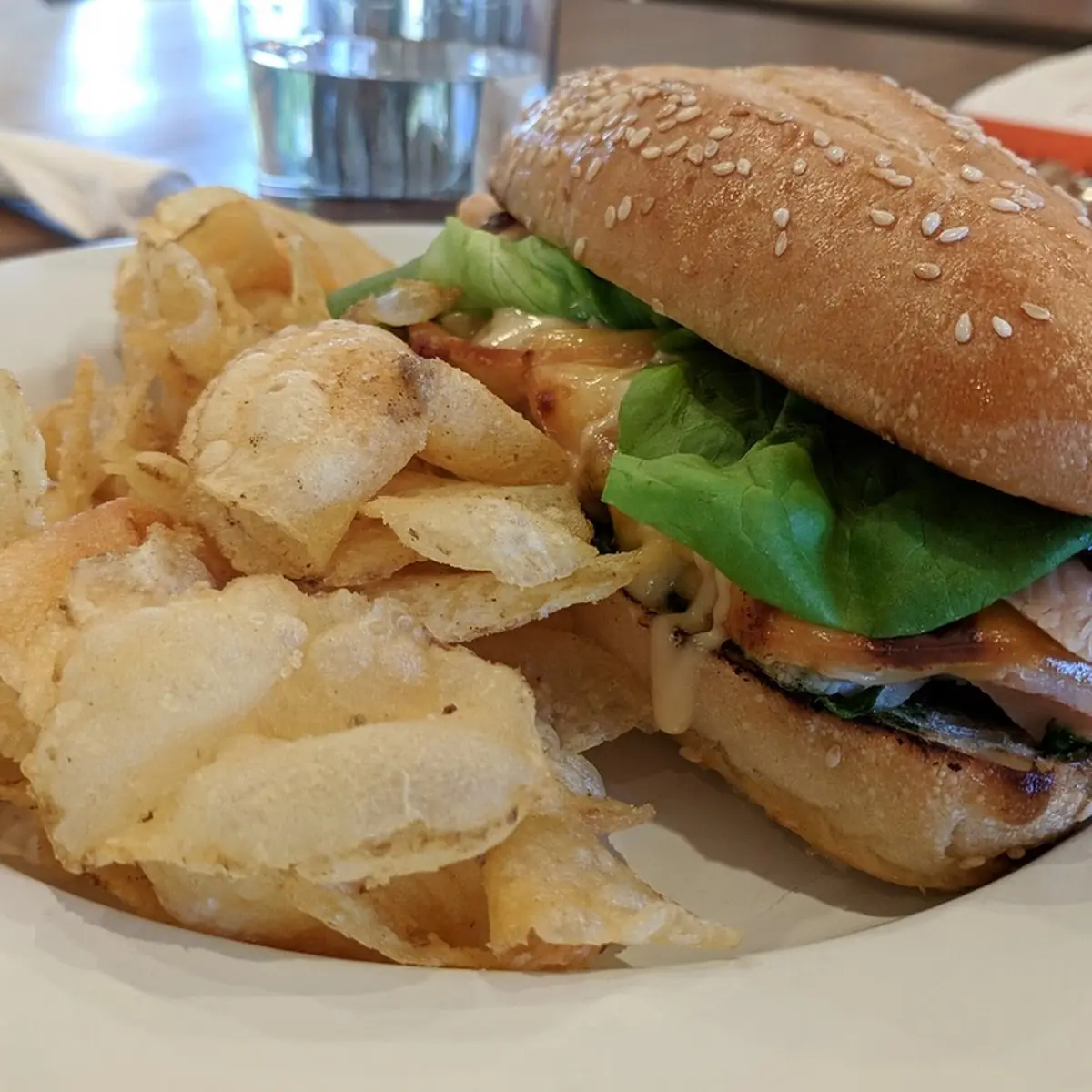 Smoked Gunthorp Turkey Sandwich