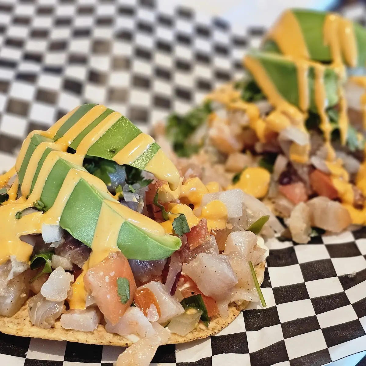 Ceviche Tostada