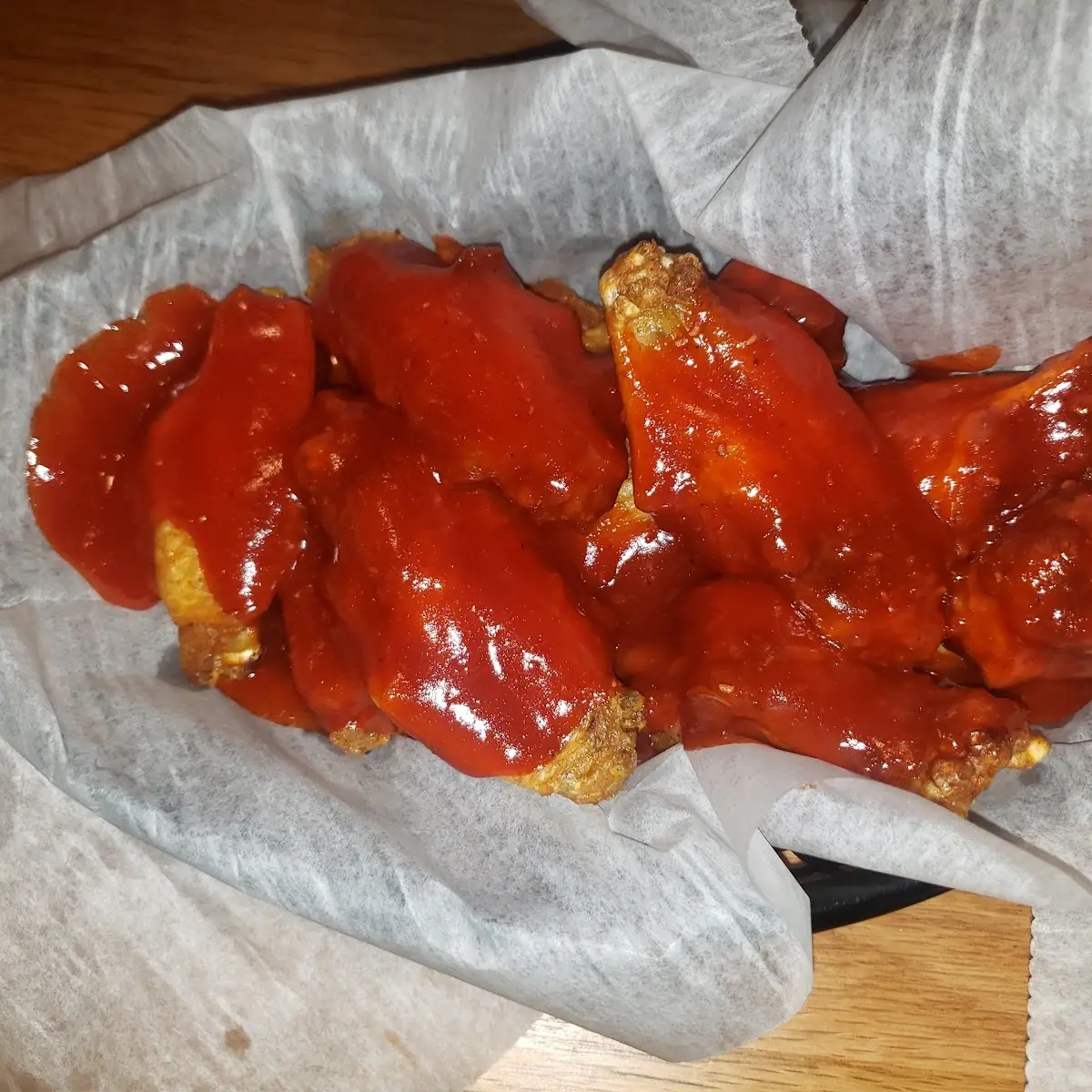 Hot Raspberry Wings