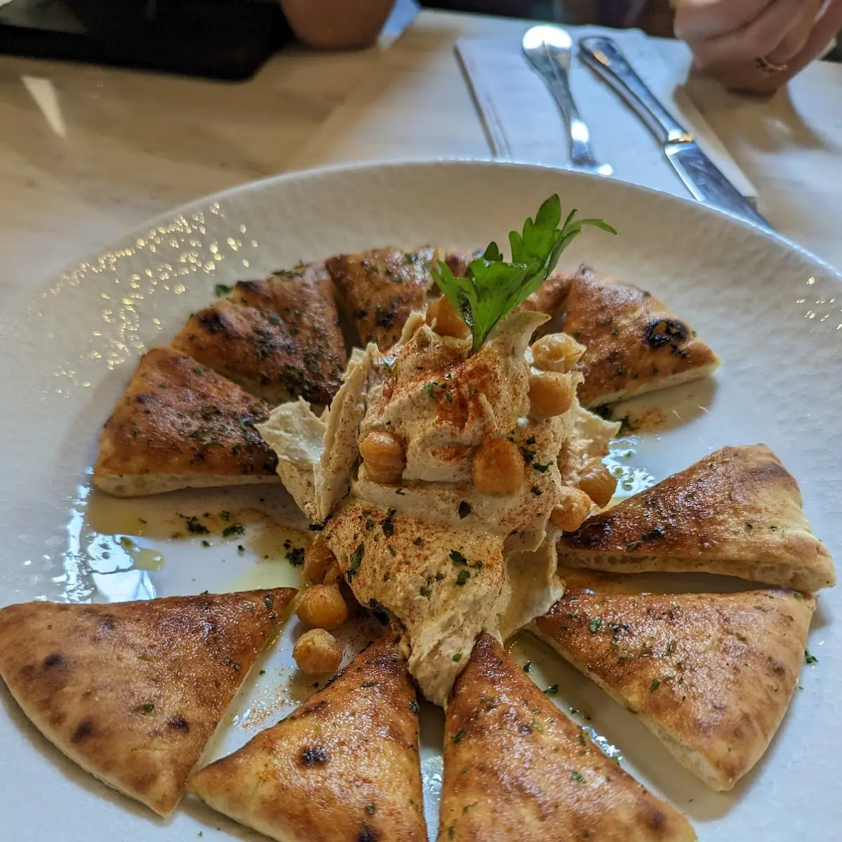 Hummus and Pita