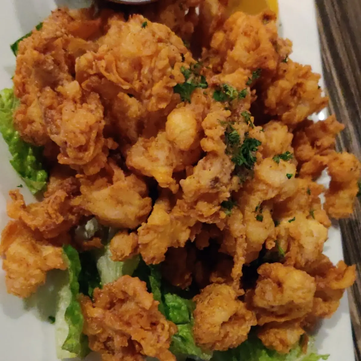 Crispy Calamari Parachutes