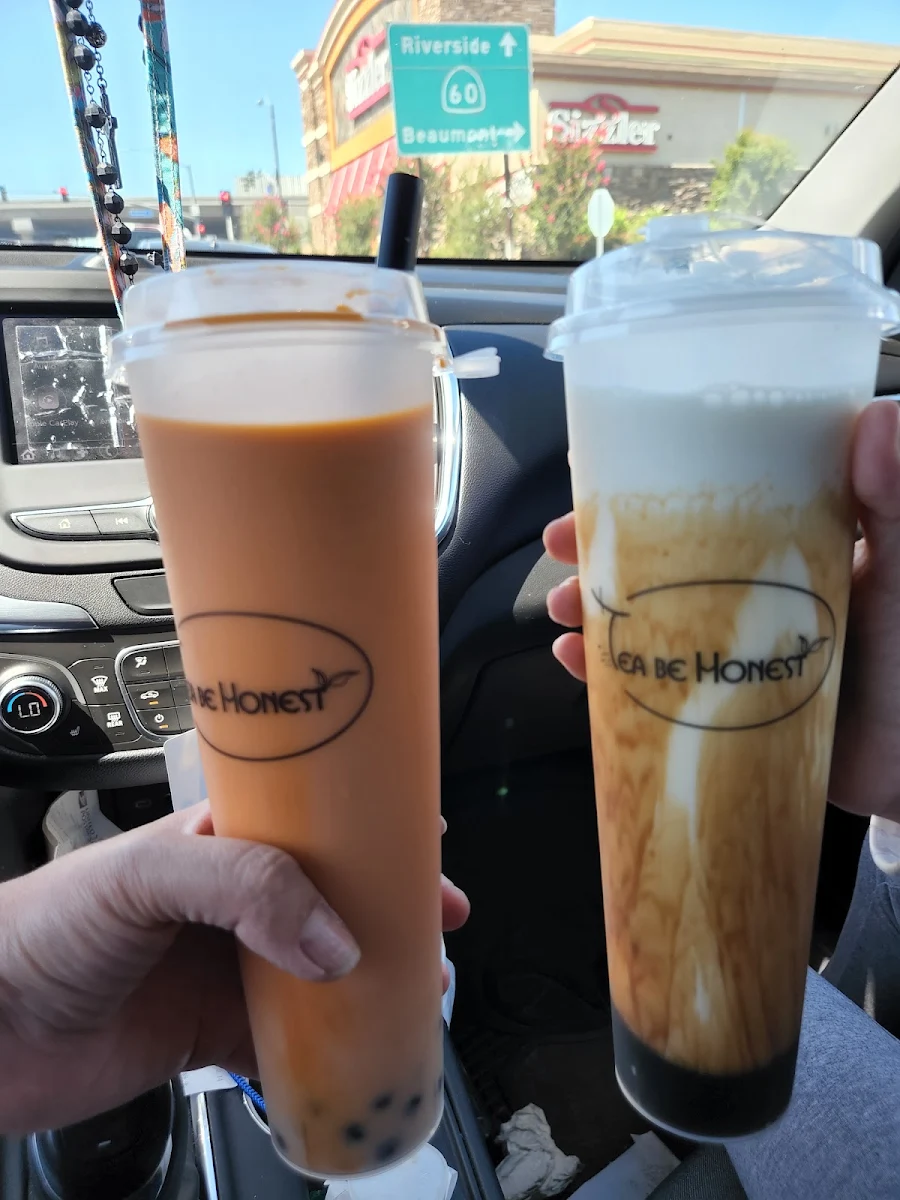 Thai Tea and Brown Milk Tea