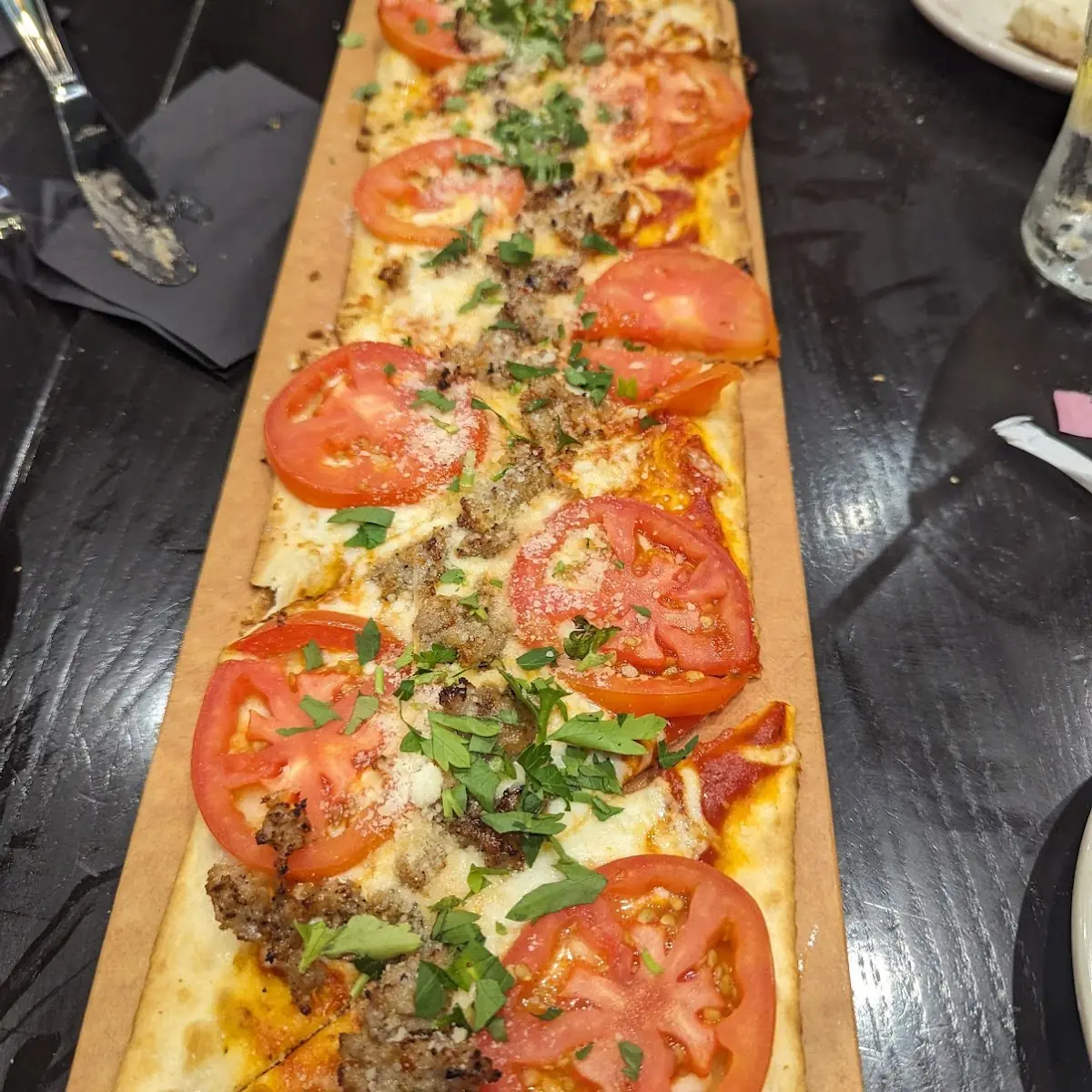Italian Margherita Flatbread