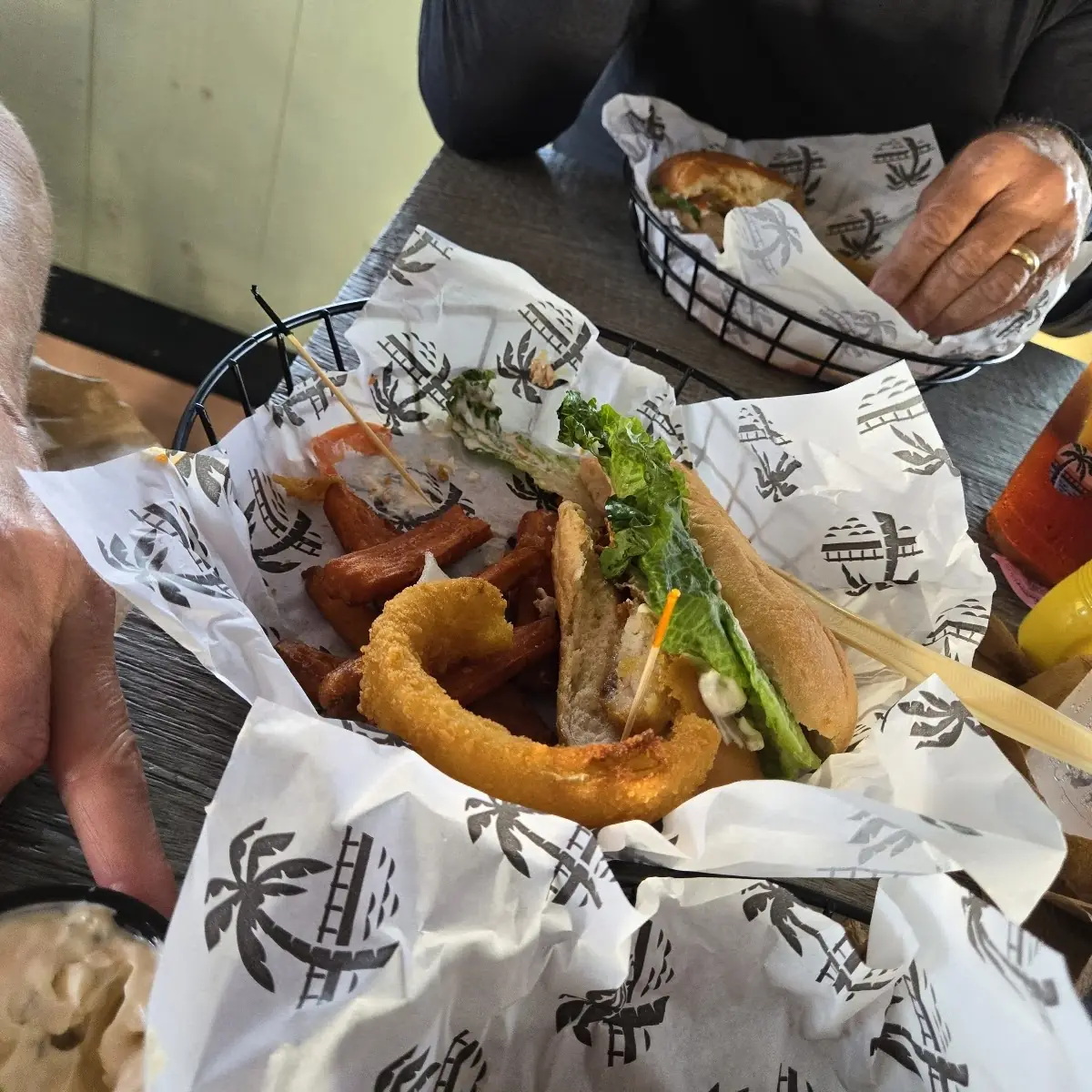 Walleye Sandwich