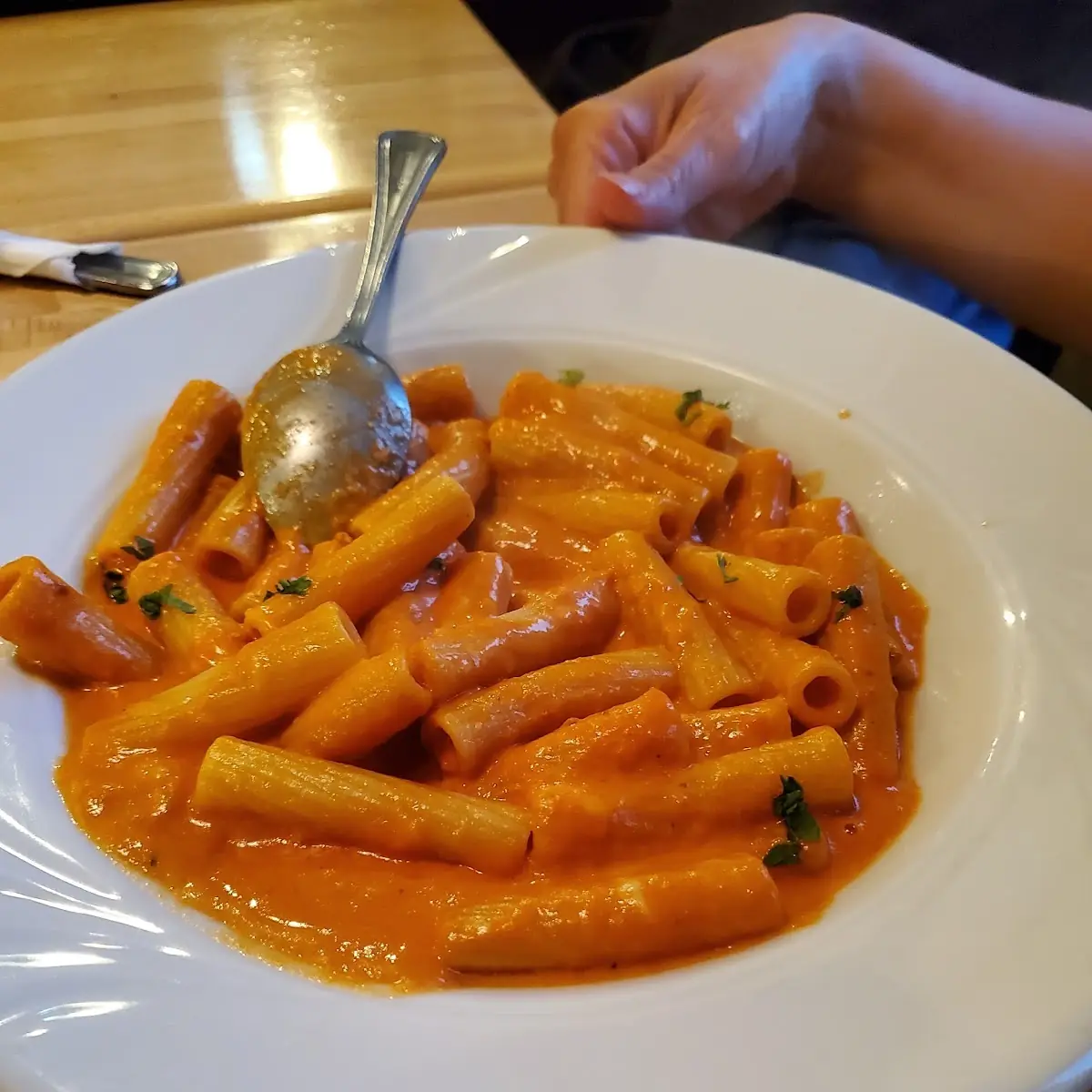Rigatoni Vodka Sauce
