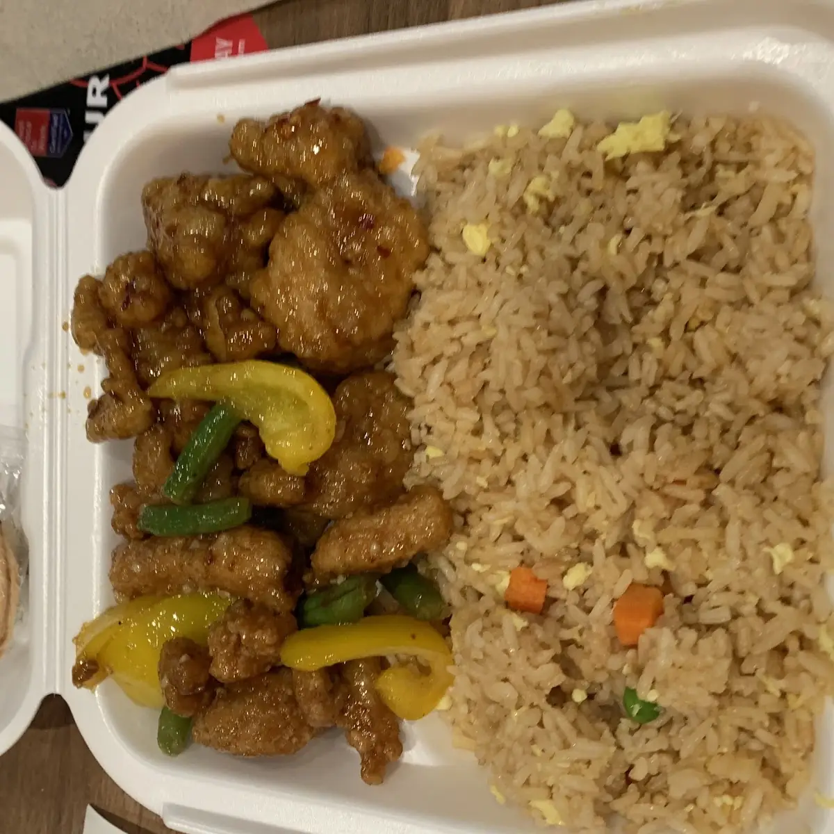 Beijing Beef Kung Pao Chicken Fried Rice
