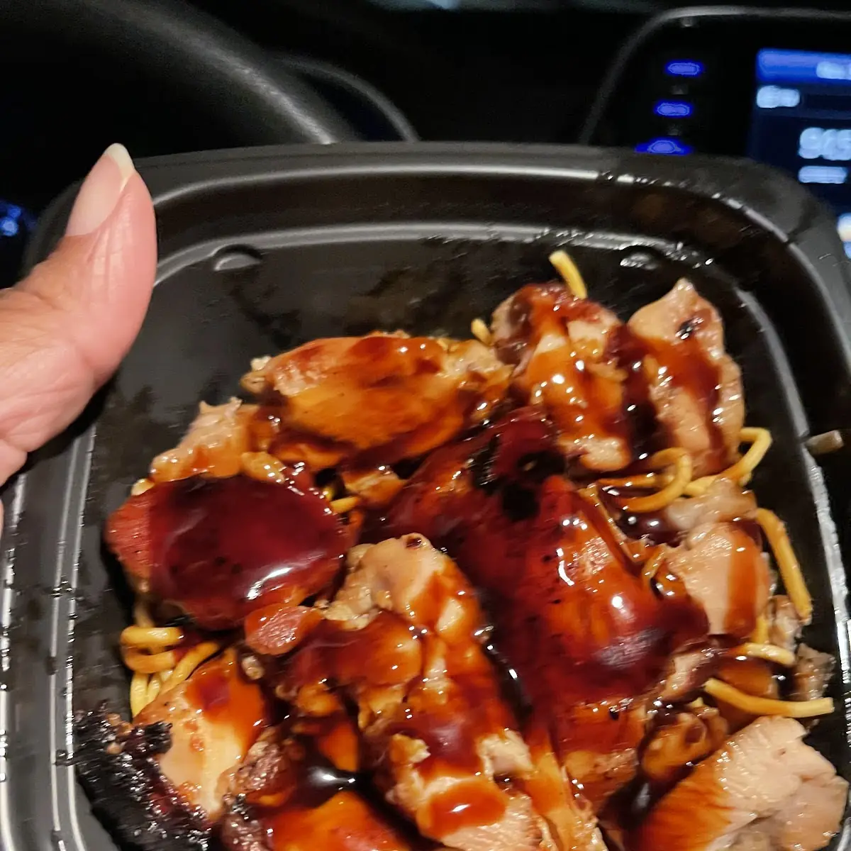 Teriyaki Chicken Chow Mien