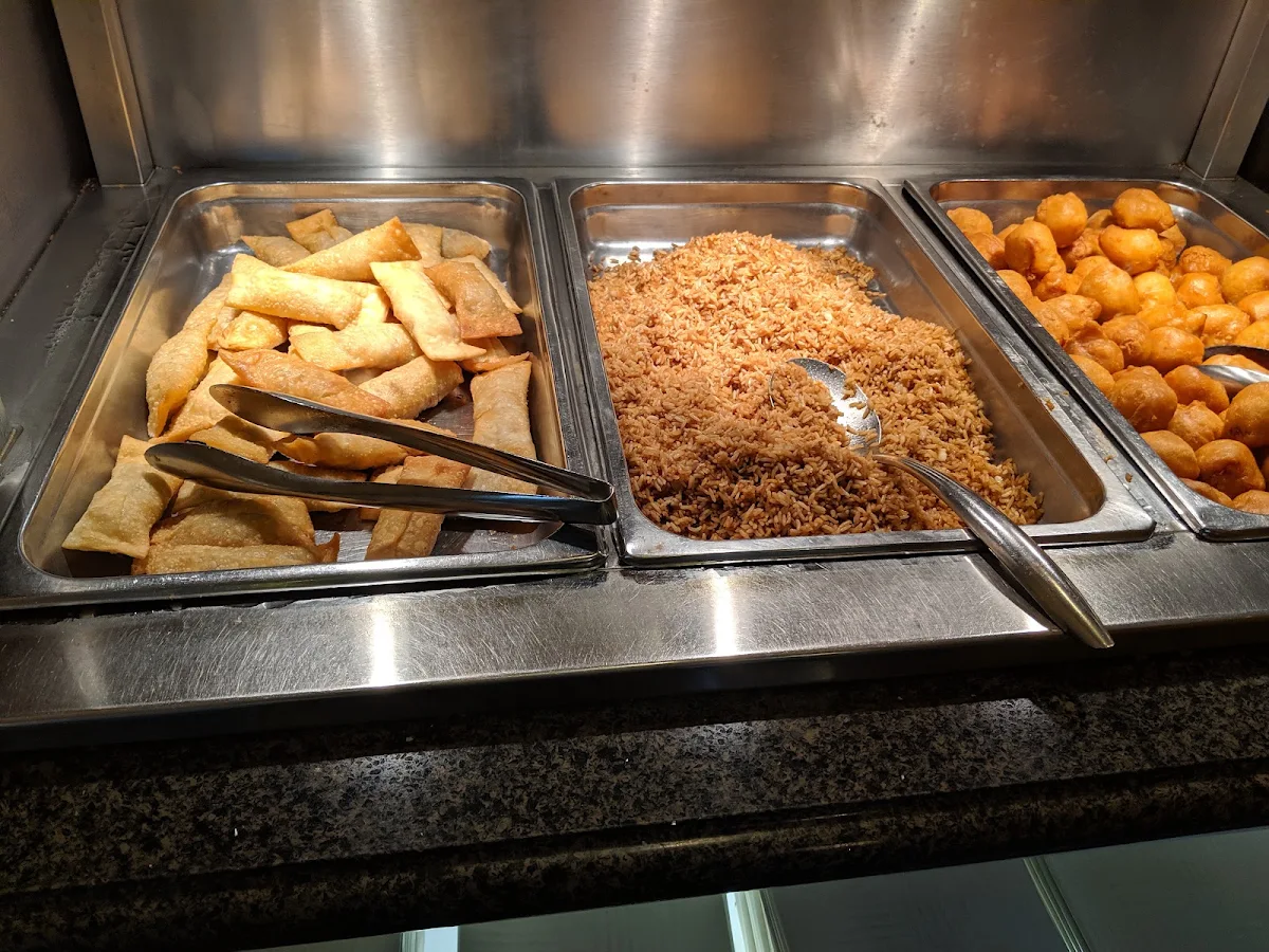 Eggrolls Chicken Balls Rice, Double Dragon Restaurant