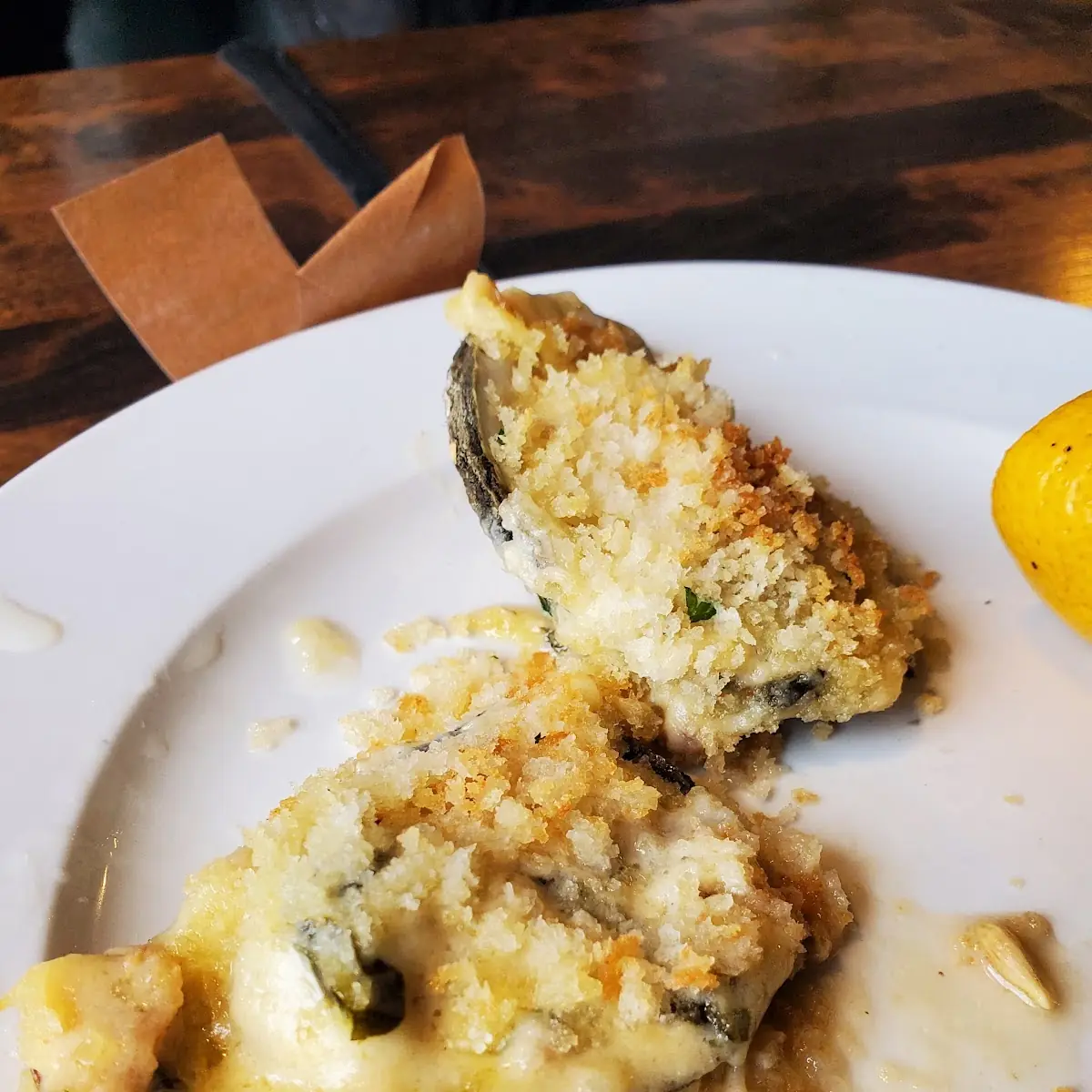 Oysters Rockefeller