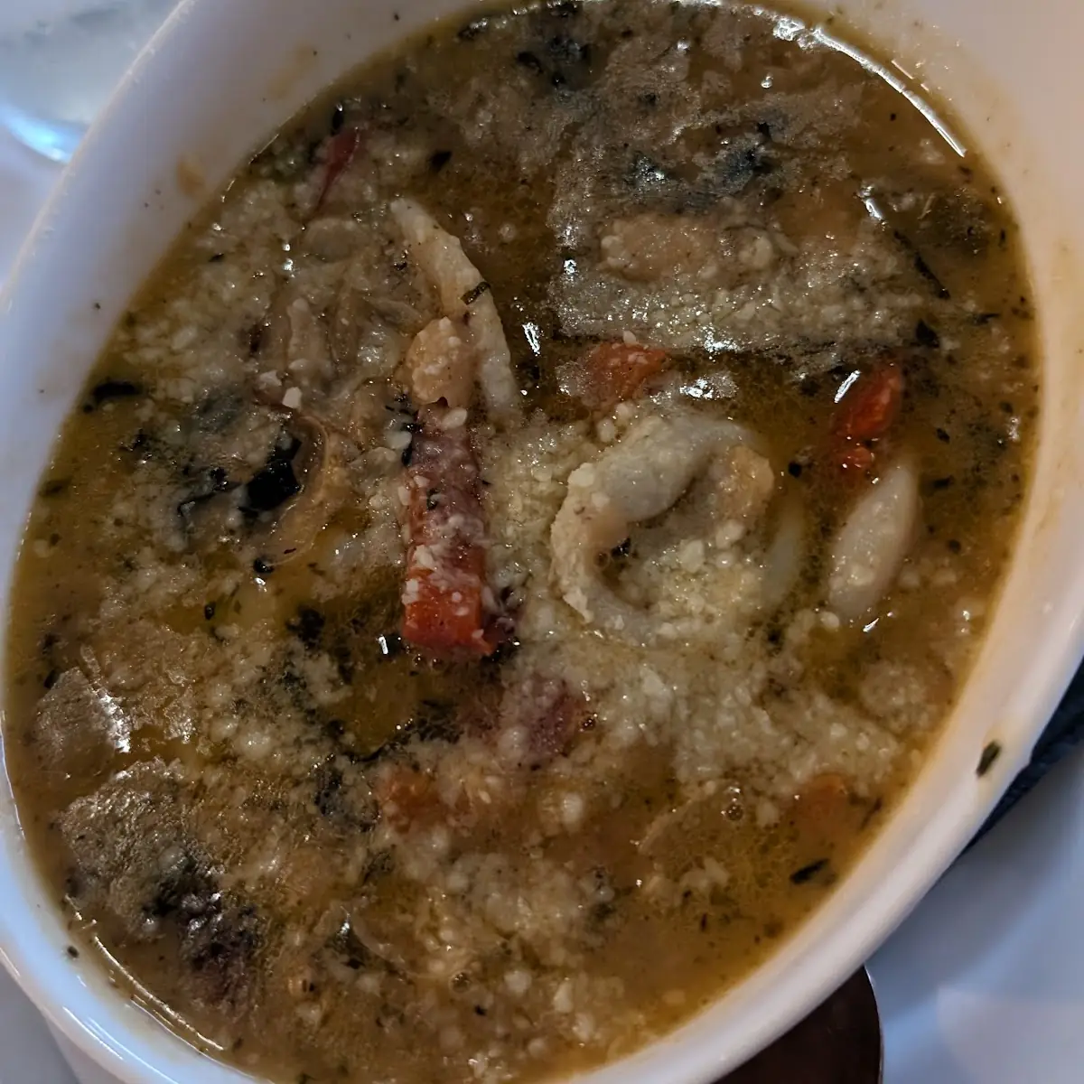 Chesterfield Calamari Bean Soup