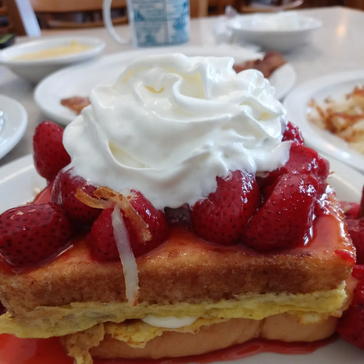 Stuffed French Toast Strawberry