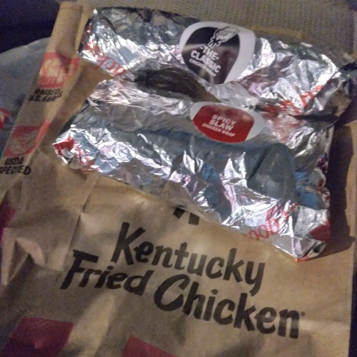 Crispy Chicken Wraps