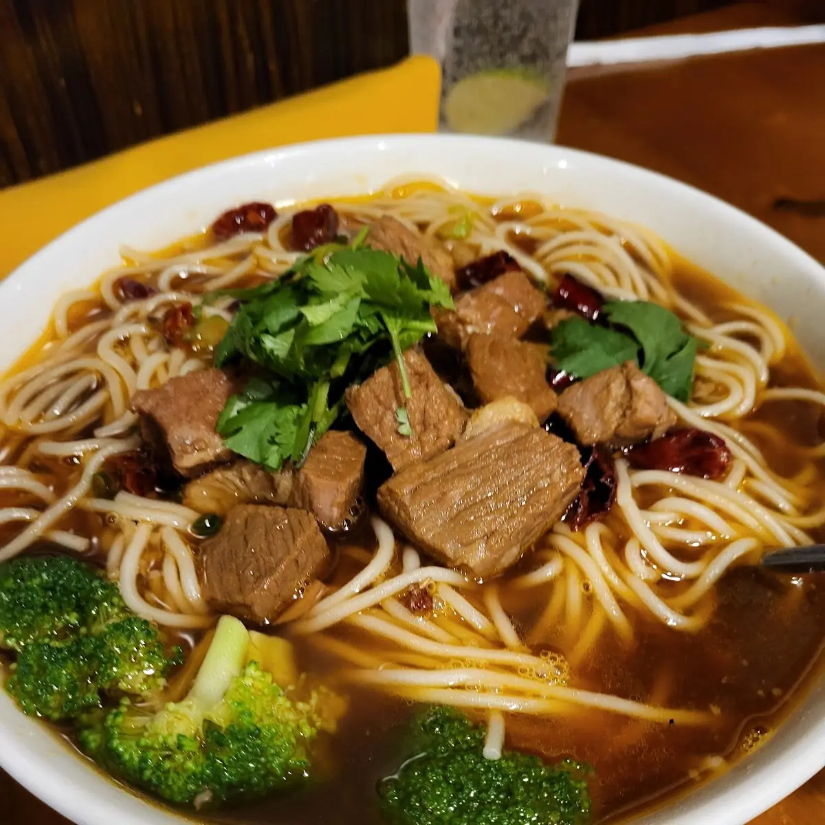 Braised Beef Brisket Noodle Soup