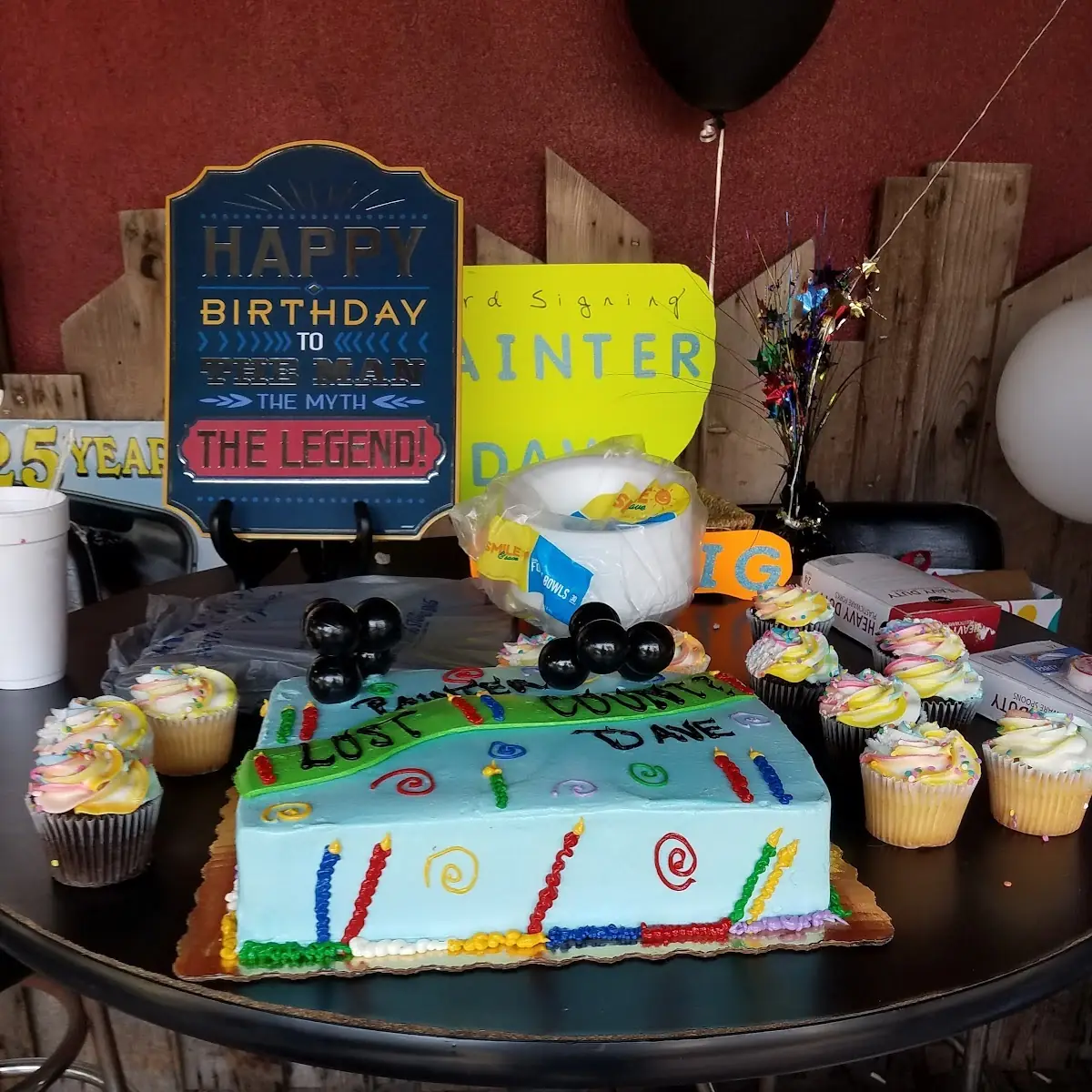 Brought Birthday Cake