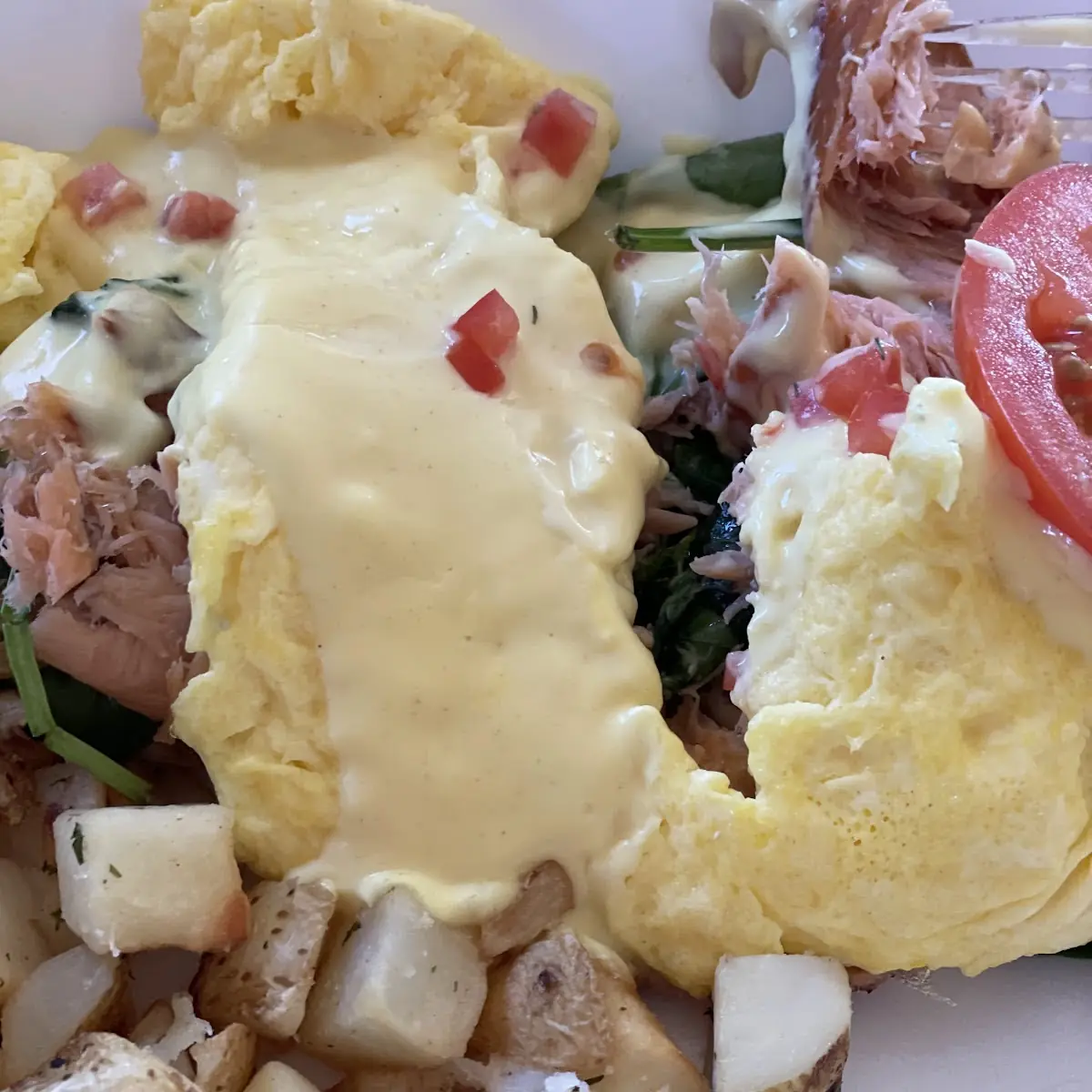 Salmon Benedict