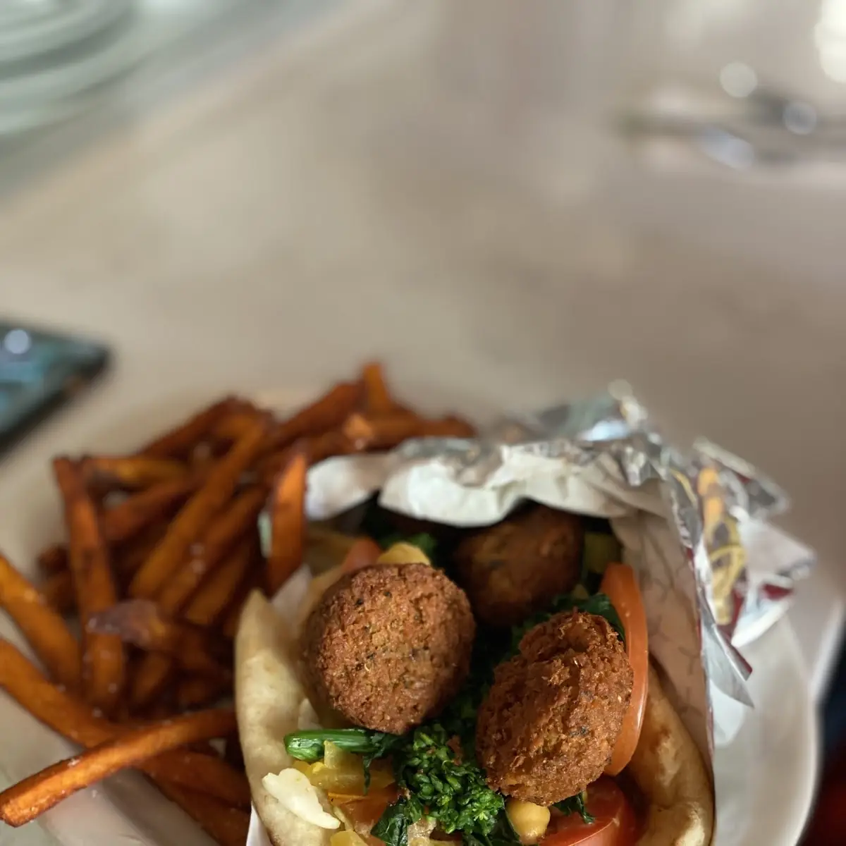 Falafel Gyro